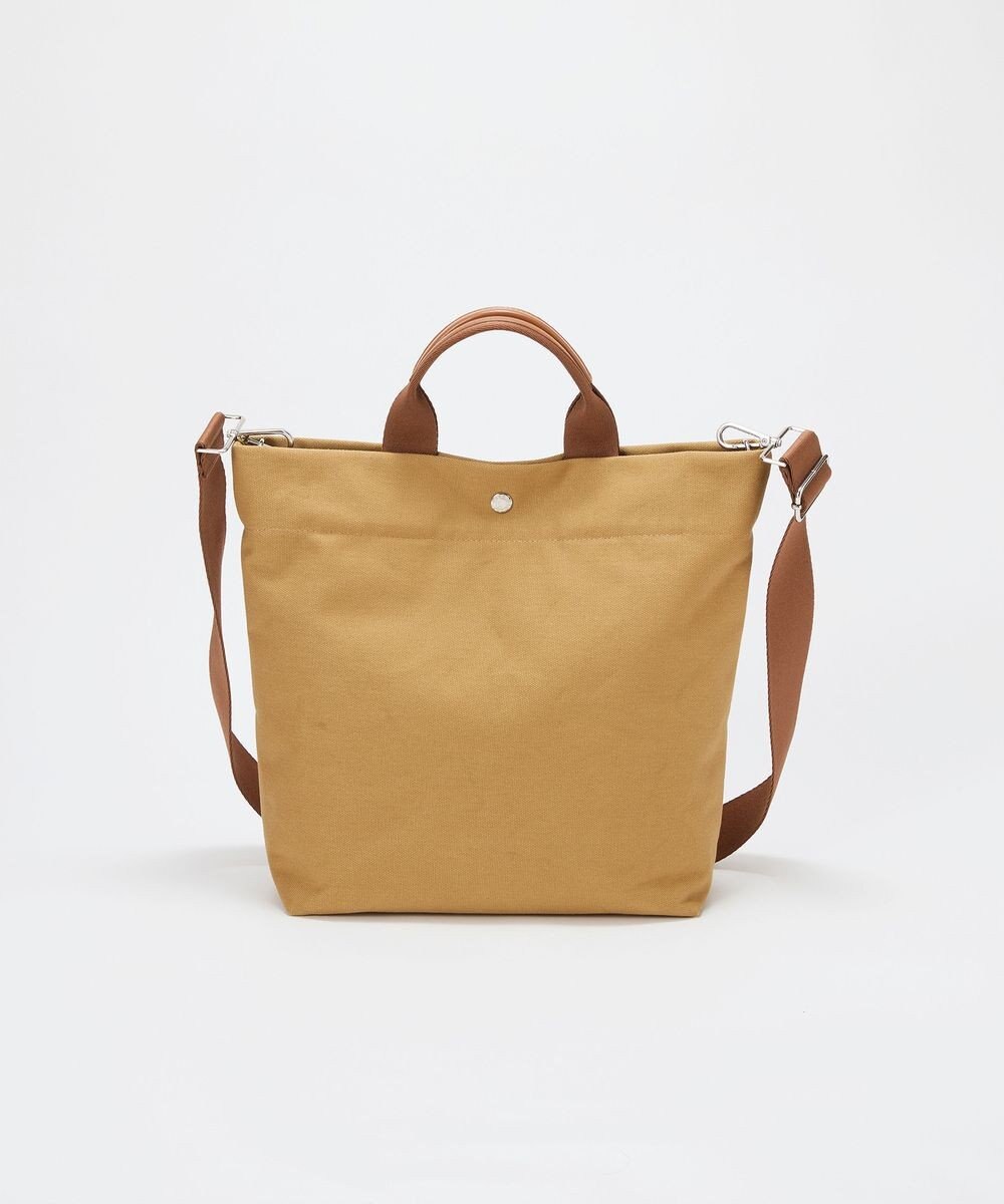 TOPKAPI 【Breath TOPKAPI】シティ プリント キャンバス スクエアトートバッグ / ショルダー付き 