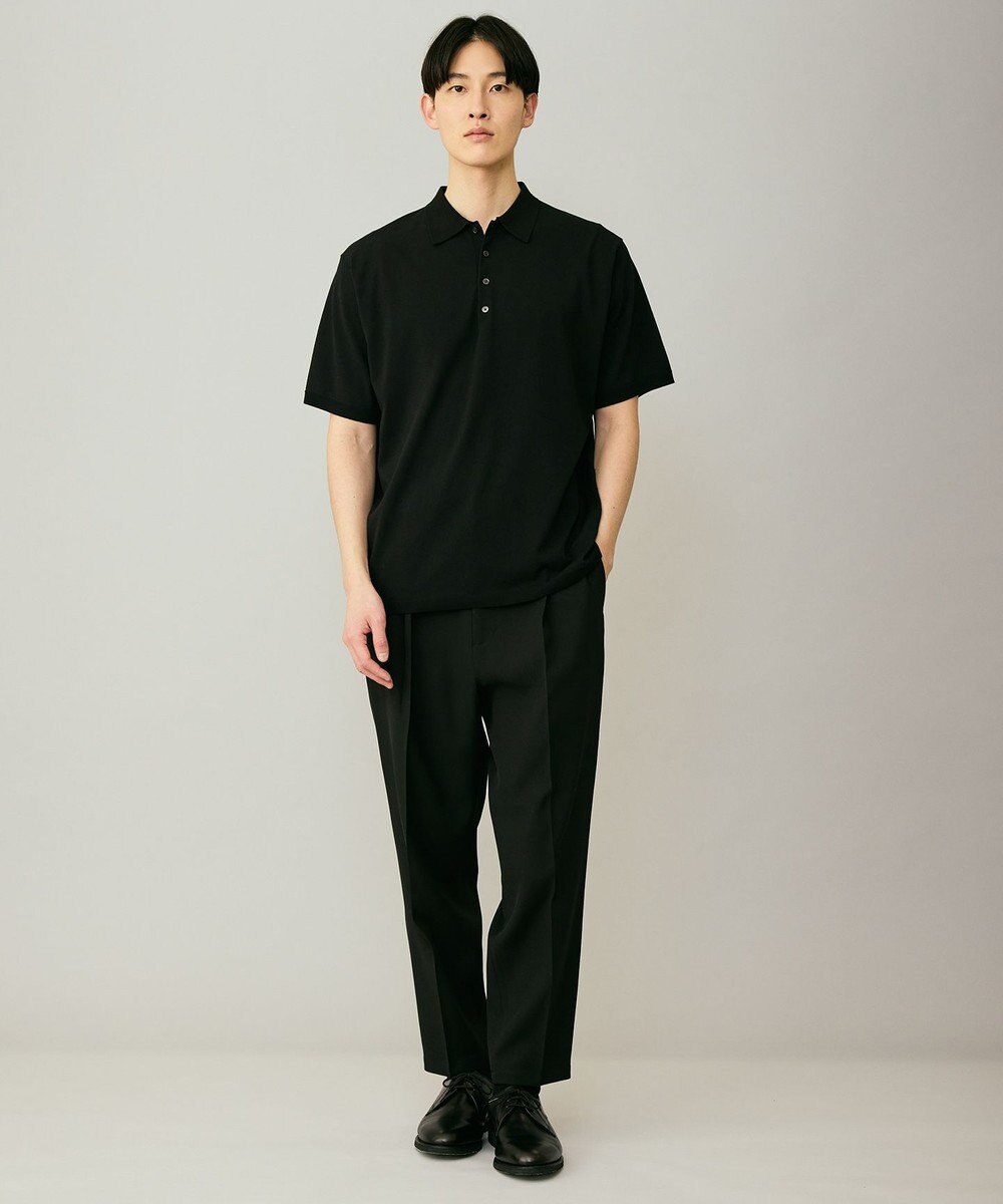 UNFILO MENS アラエルアンチピリングニット ポロ 