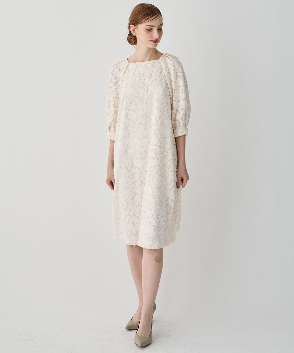 23区 【APPLAUDIR】シュエットジャカード ドレス 