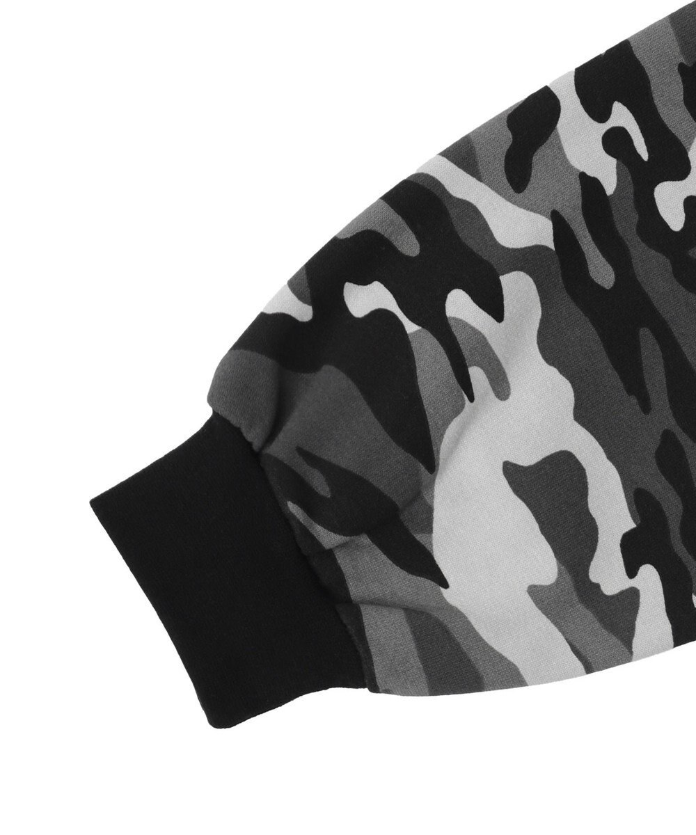 WEGO 【ユニセックス着用ITEM/MLサイズ展開】カモフラグラフィックZIPパーカー 