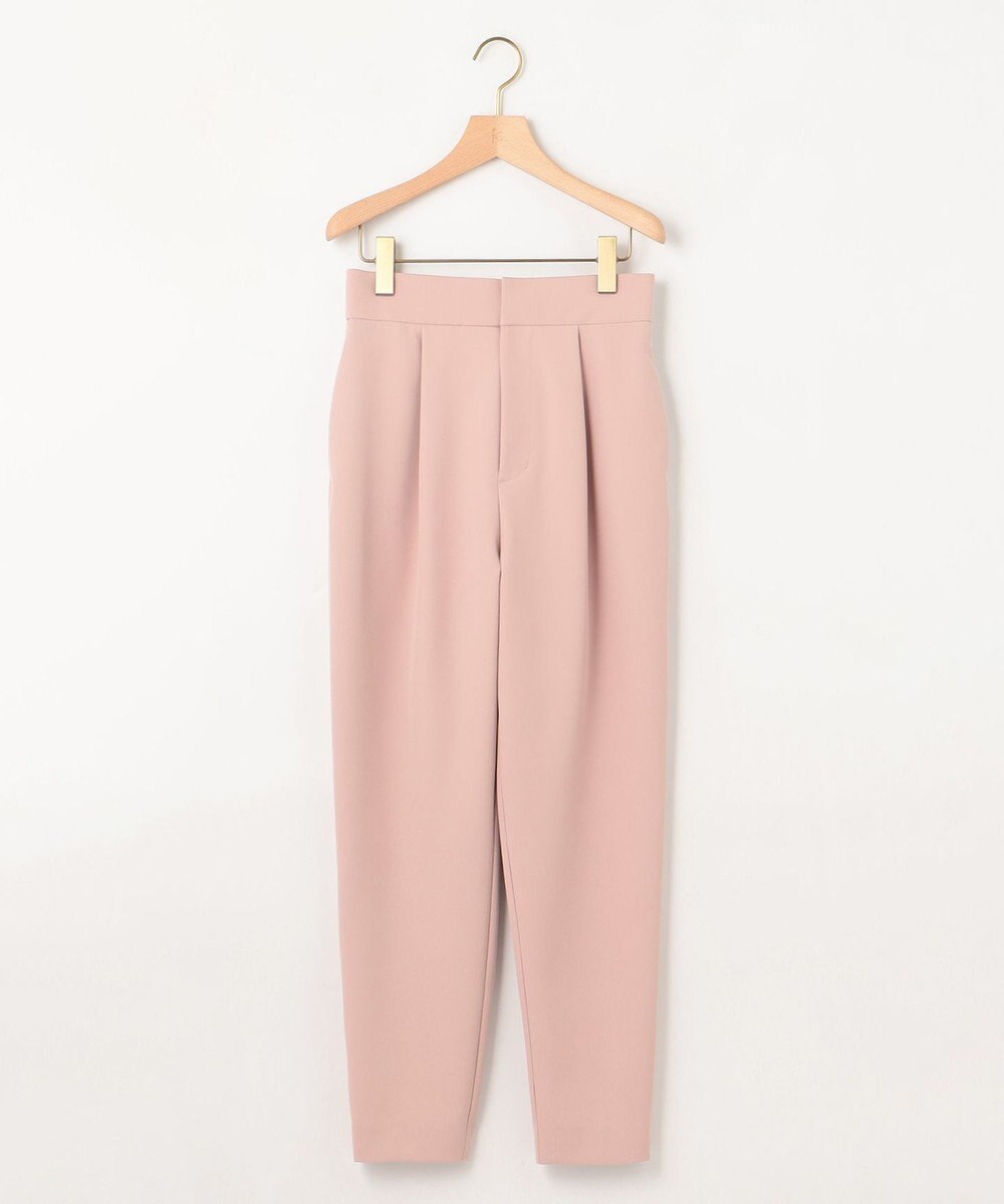 組曲 【洗える・ストレッチ】プランタンカラークロップド パンツ 