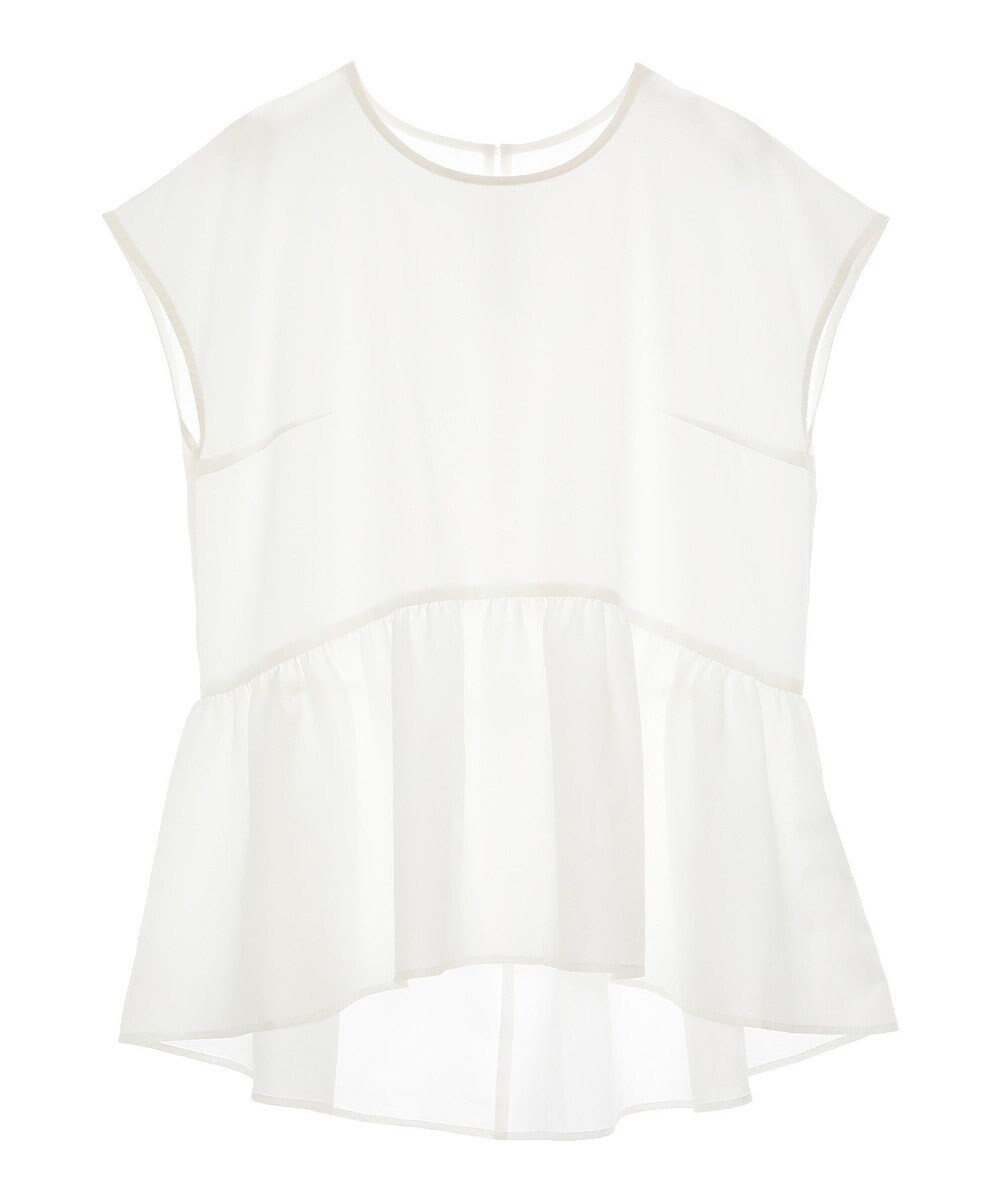 AMERICAN HOLIC ペプラムノースリーブブラウス【WEB限定カラー有り】 