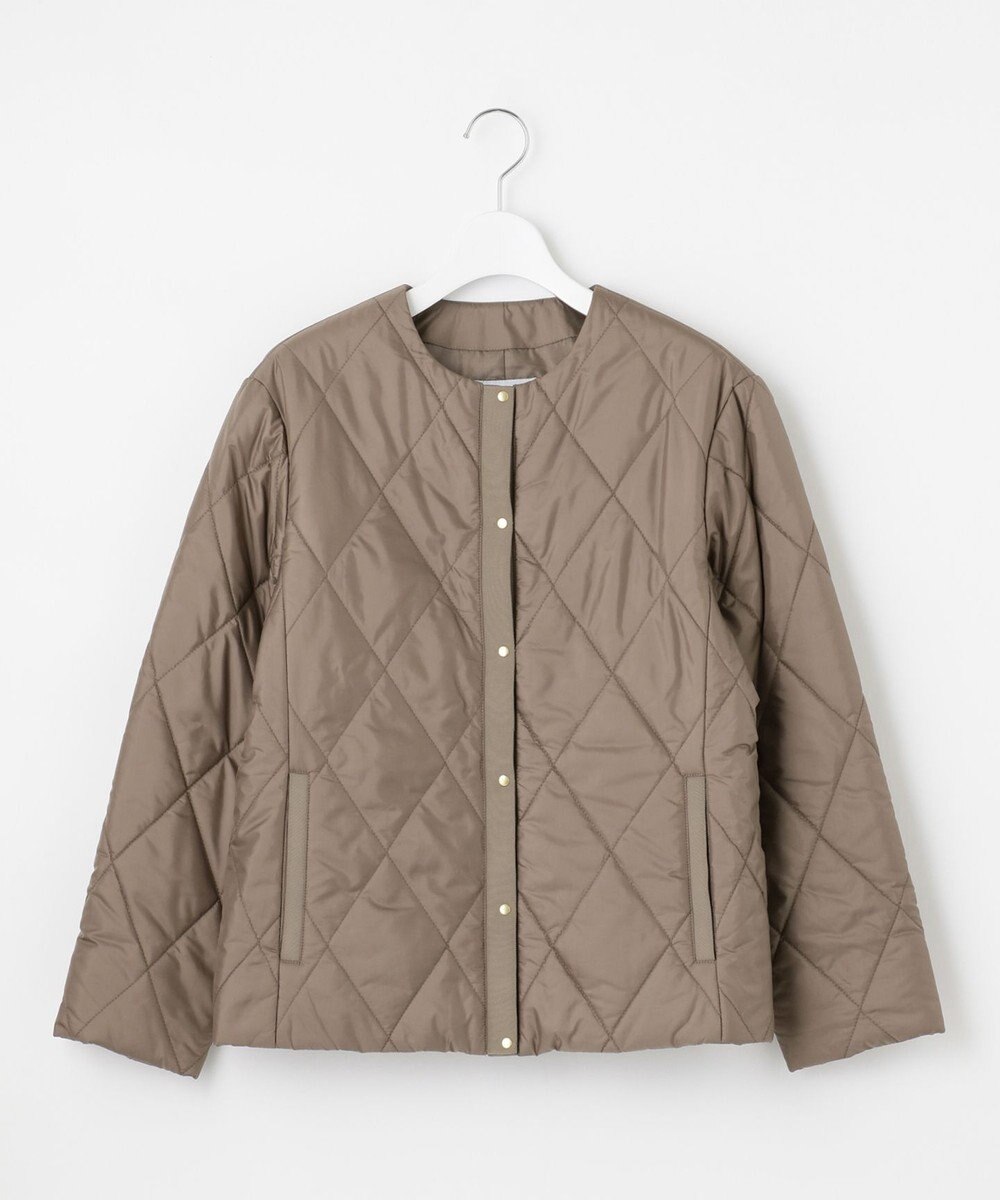 J.PRESS LADIES 高密度タフタ キルティング ショート コート 