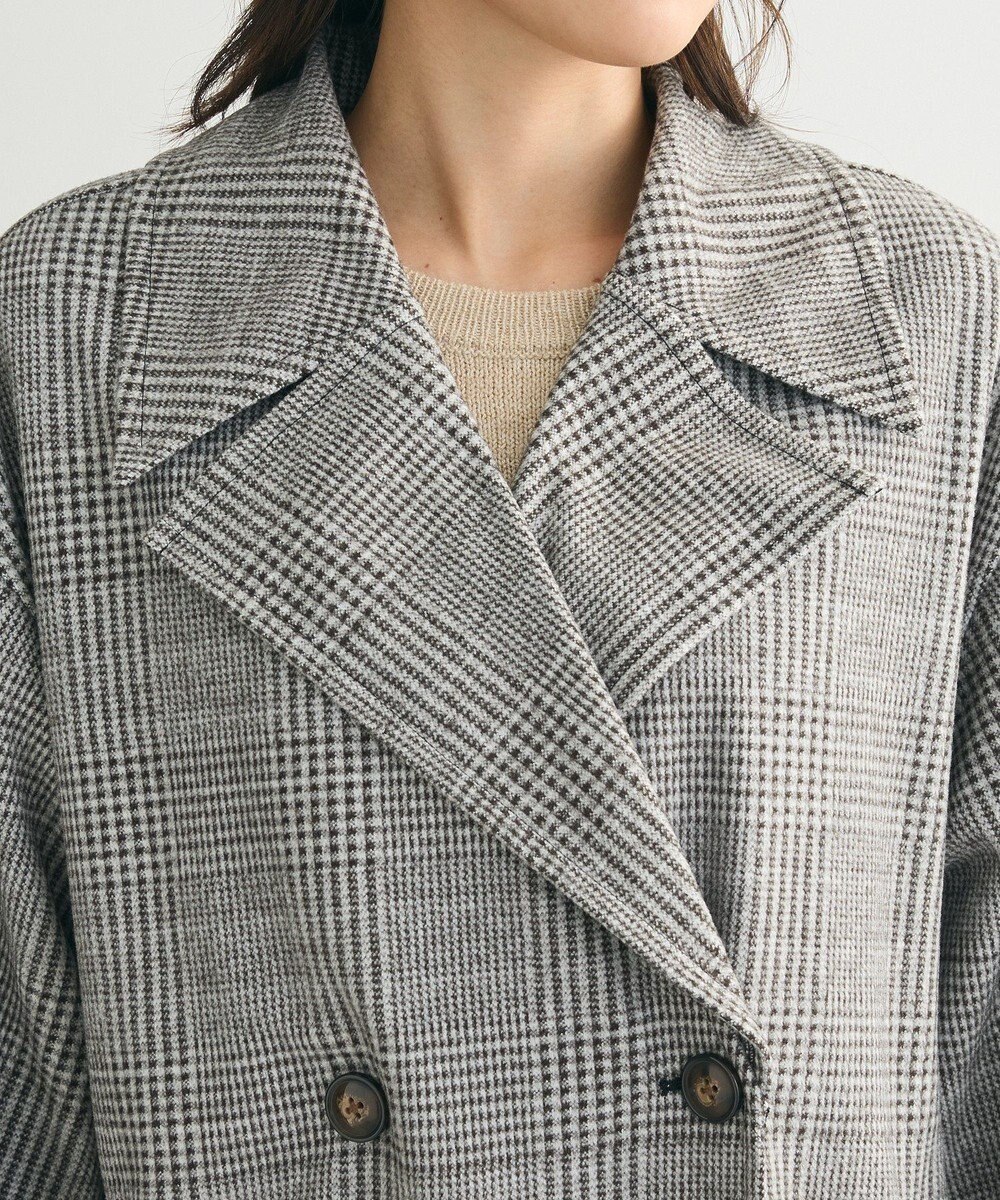 Green Parks オーバージャケットコート（グレンチェック） 