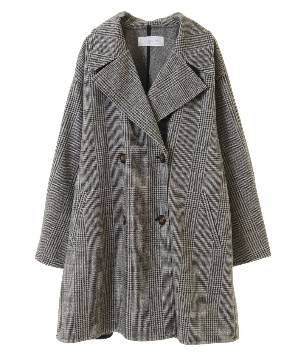 Green Parks オーバージャケットコート（グレンチェック） 