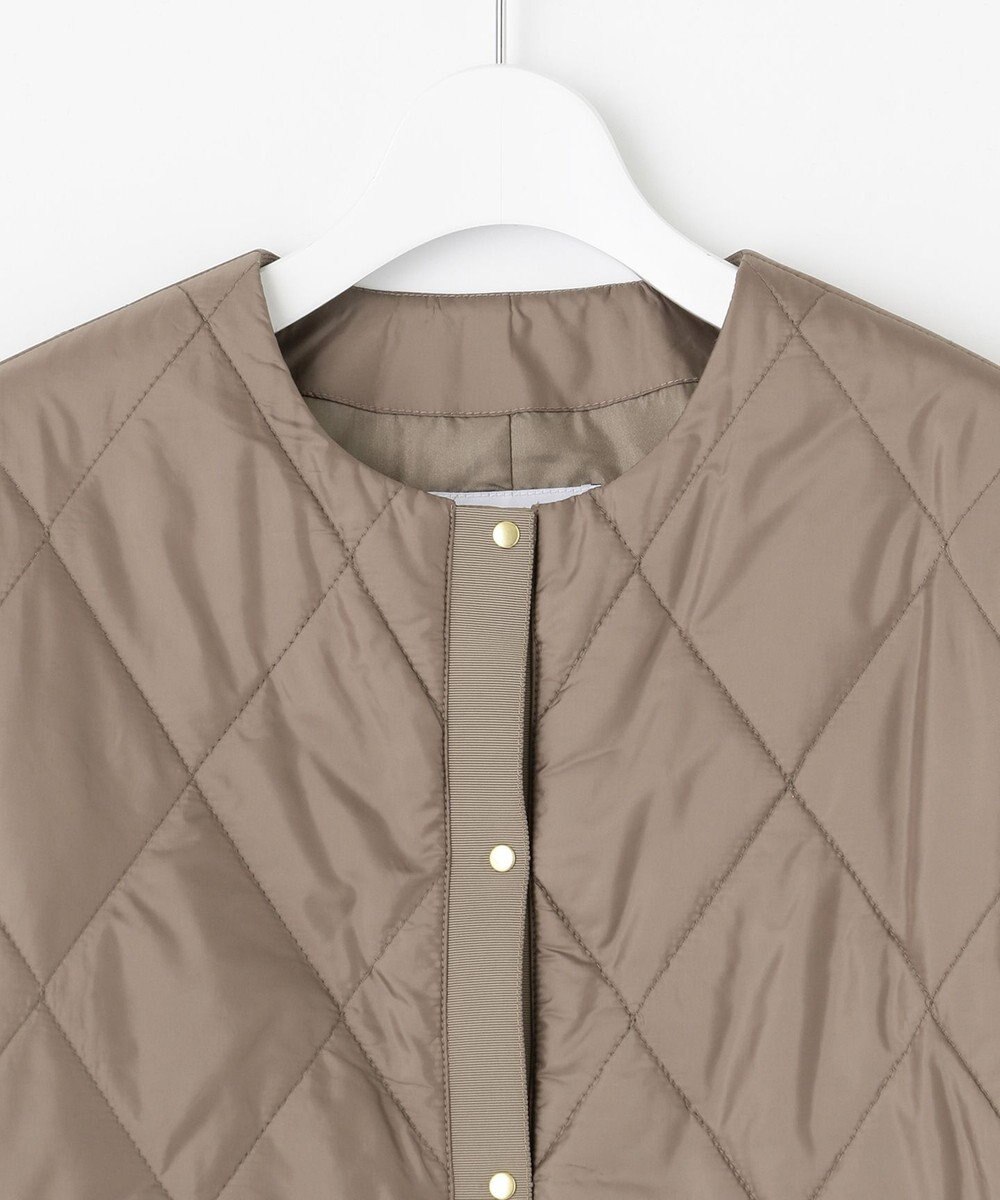 J.PRESS LADIES 高密度タフタ キルティング ショート コート 