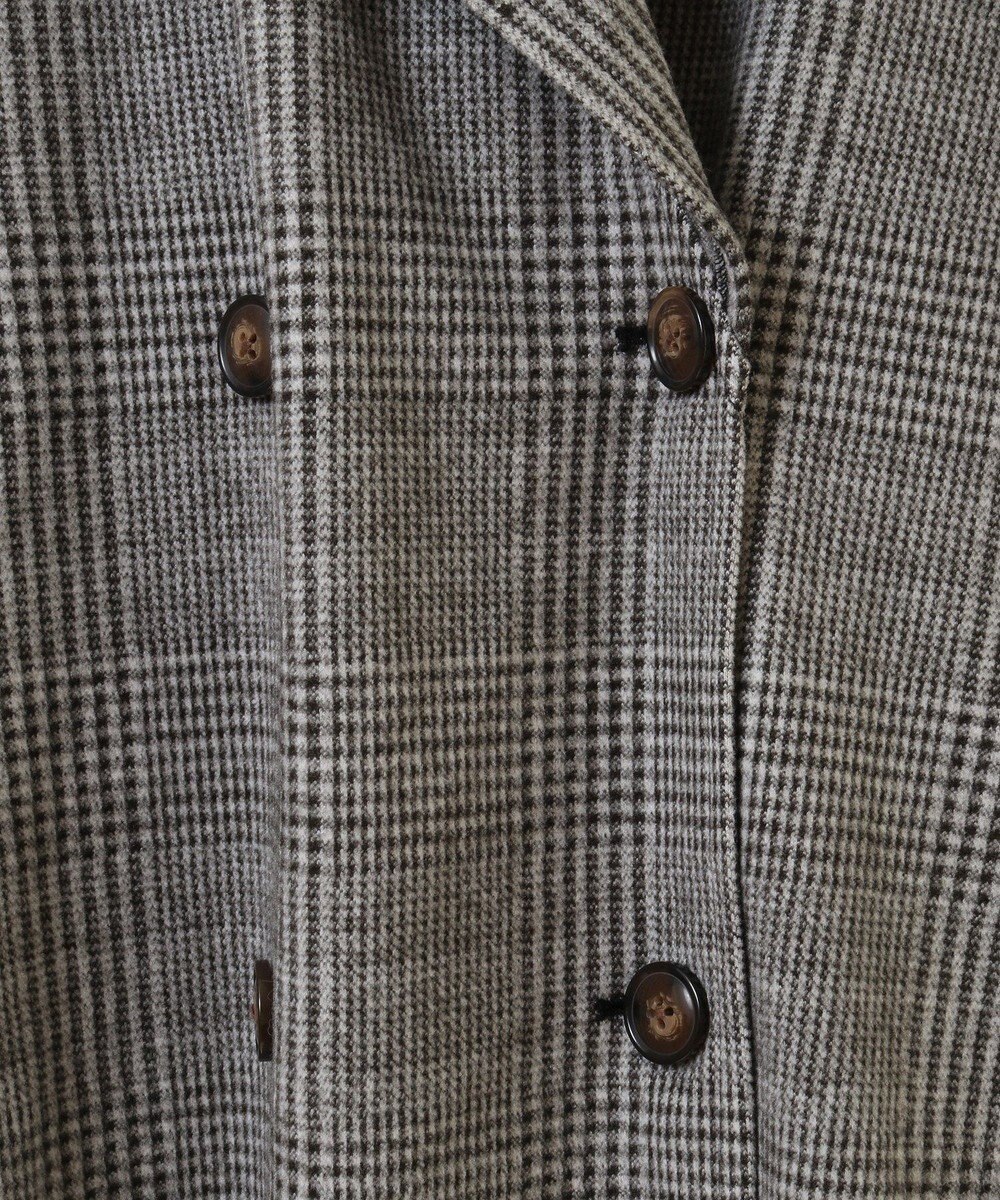 Green Parks オーバージャケットコート（グレンチェック） 