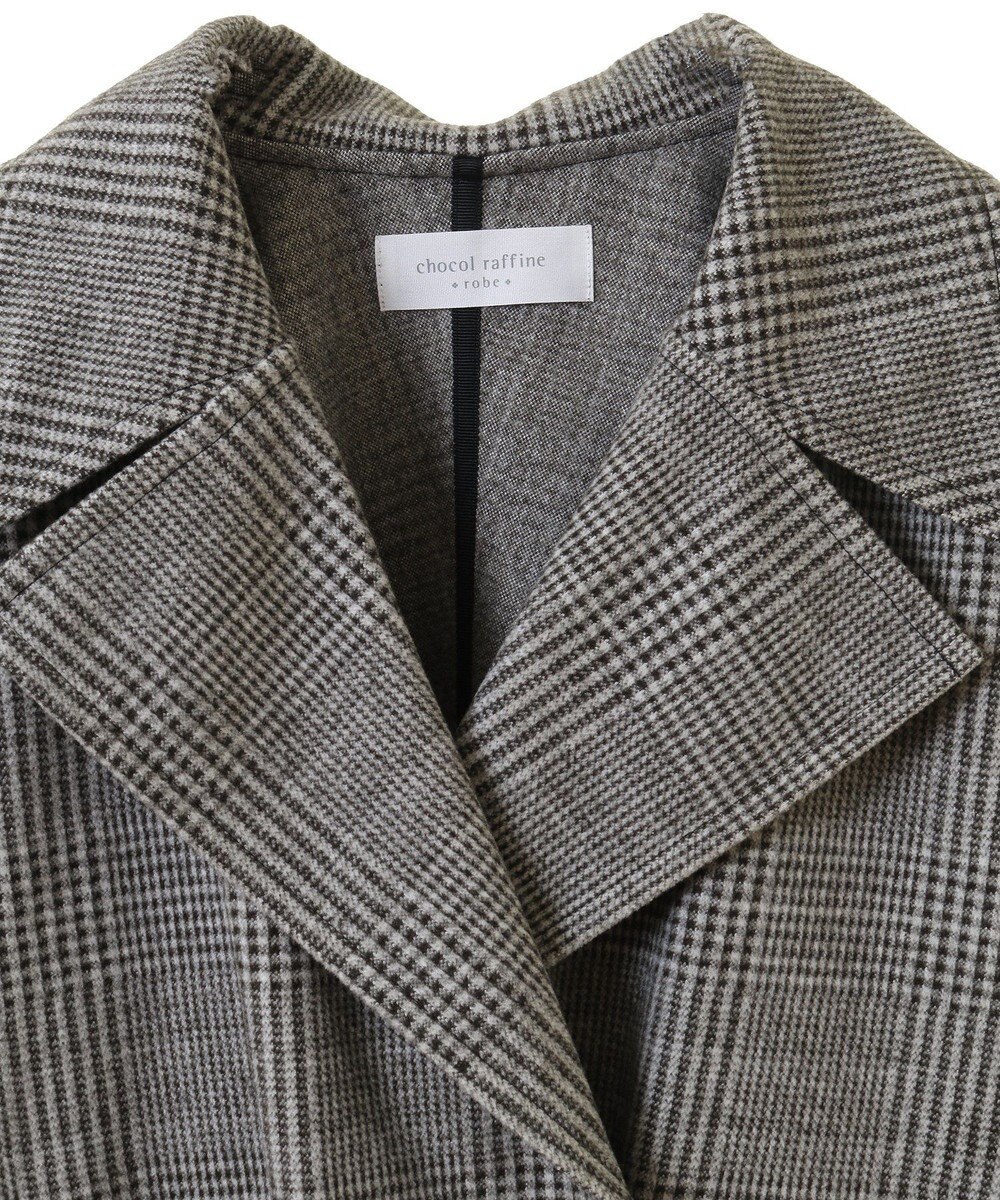 Green Parks オーバージャケットコート（グレンチェック） 