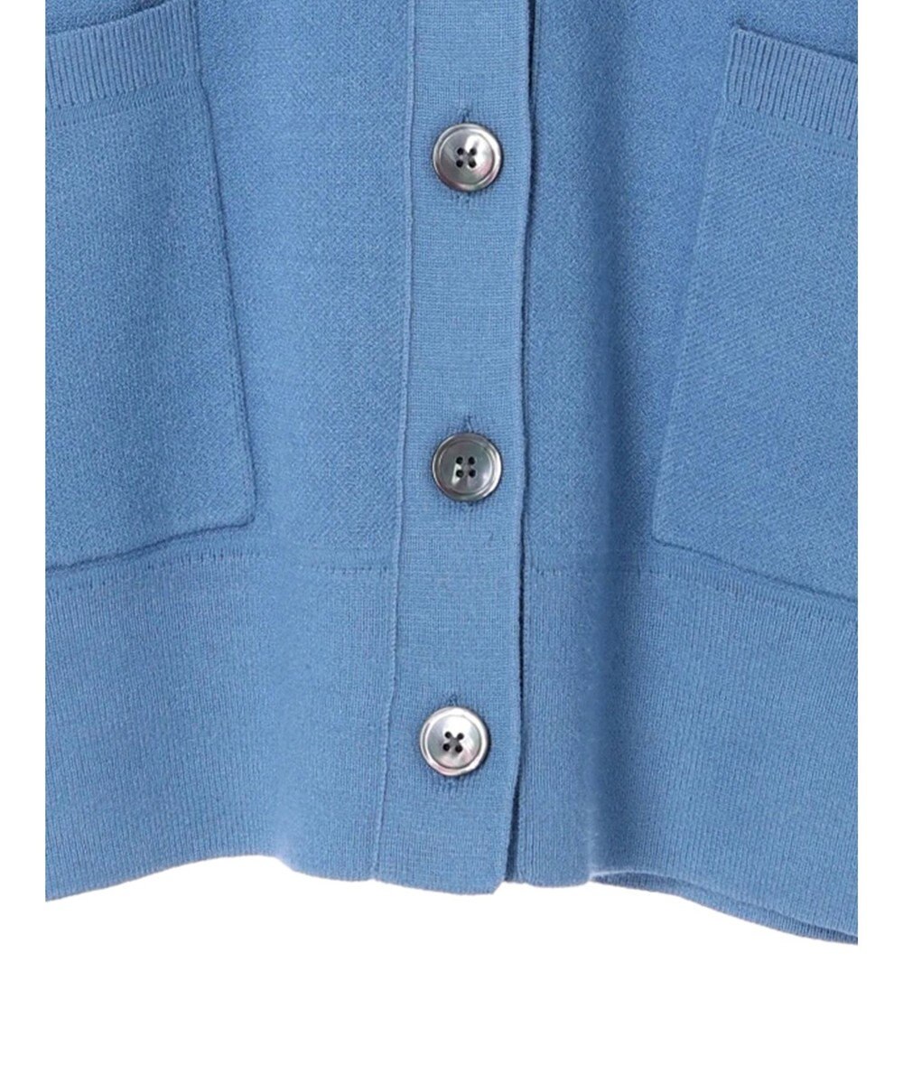 earth music&ecology やわらかタッチＶネックカーディガン 