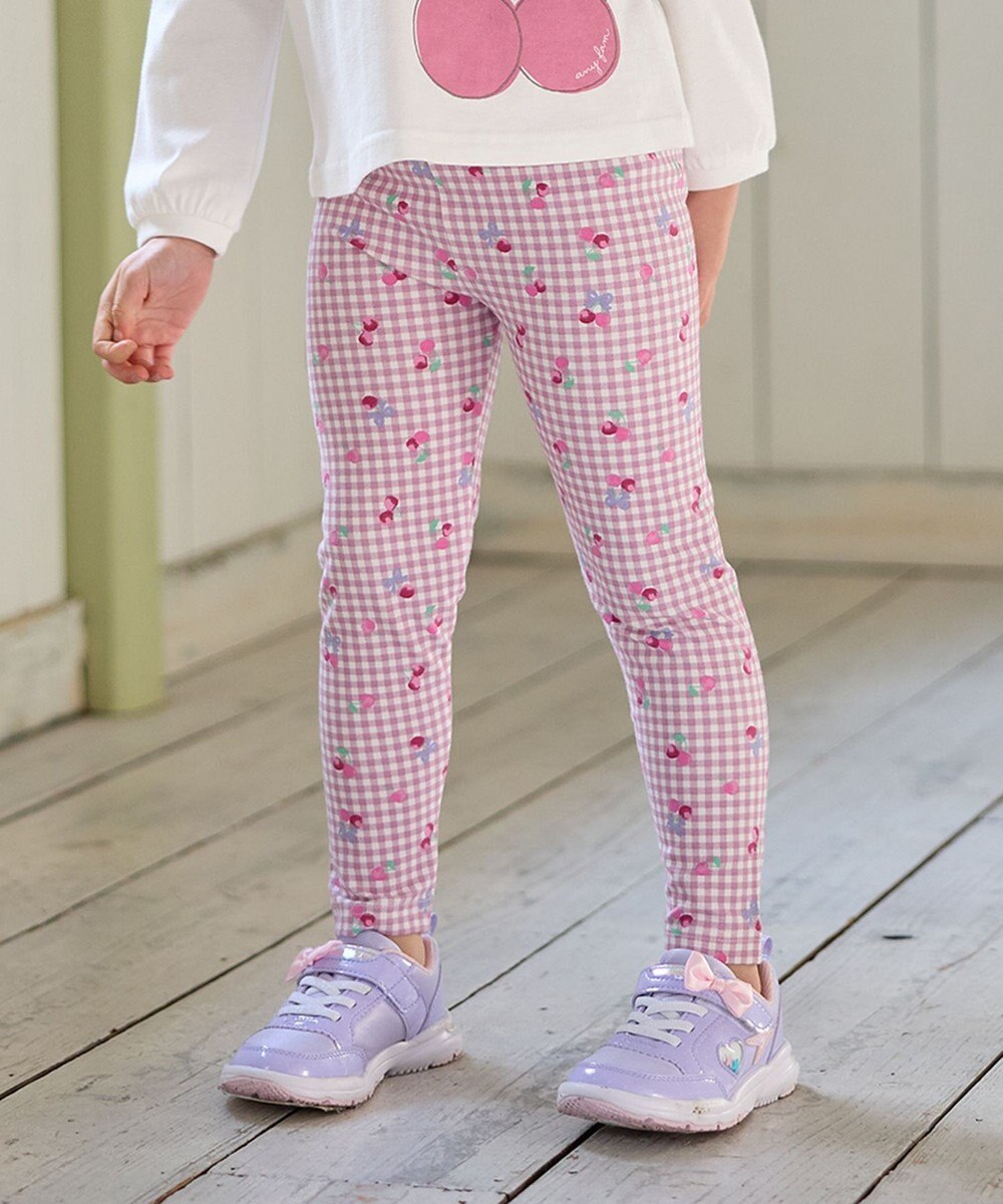 ANY KIDS 総柄フルレングスレギンス 