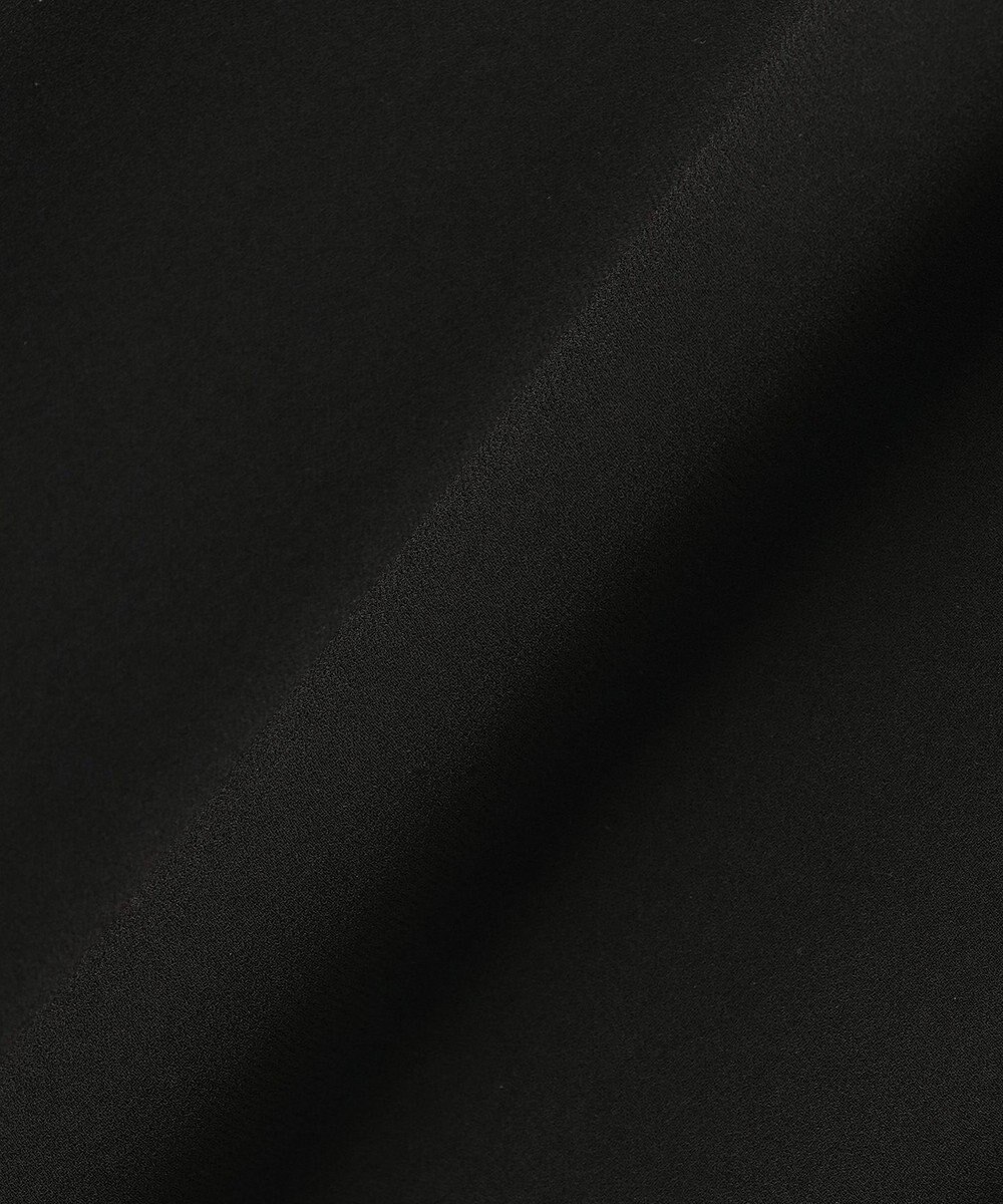 uncrave バックサテンジョーゼット フレアパンツ 