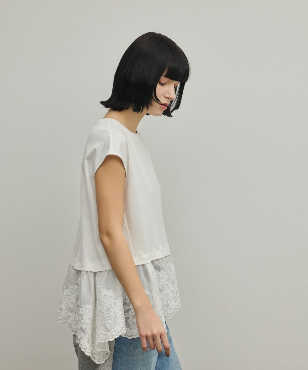 GRACE CONTINENTAL ヘムembカットトップ 