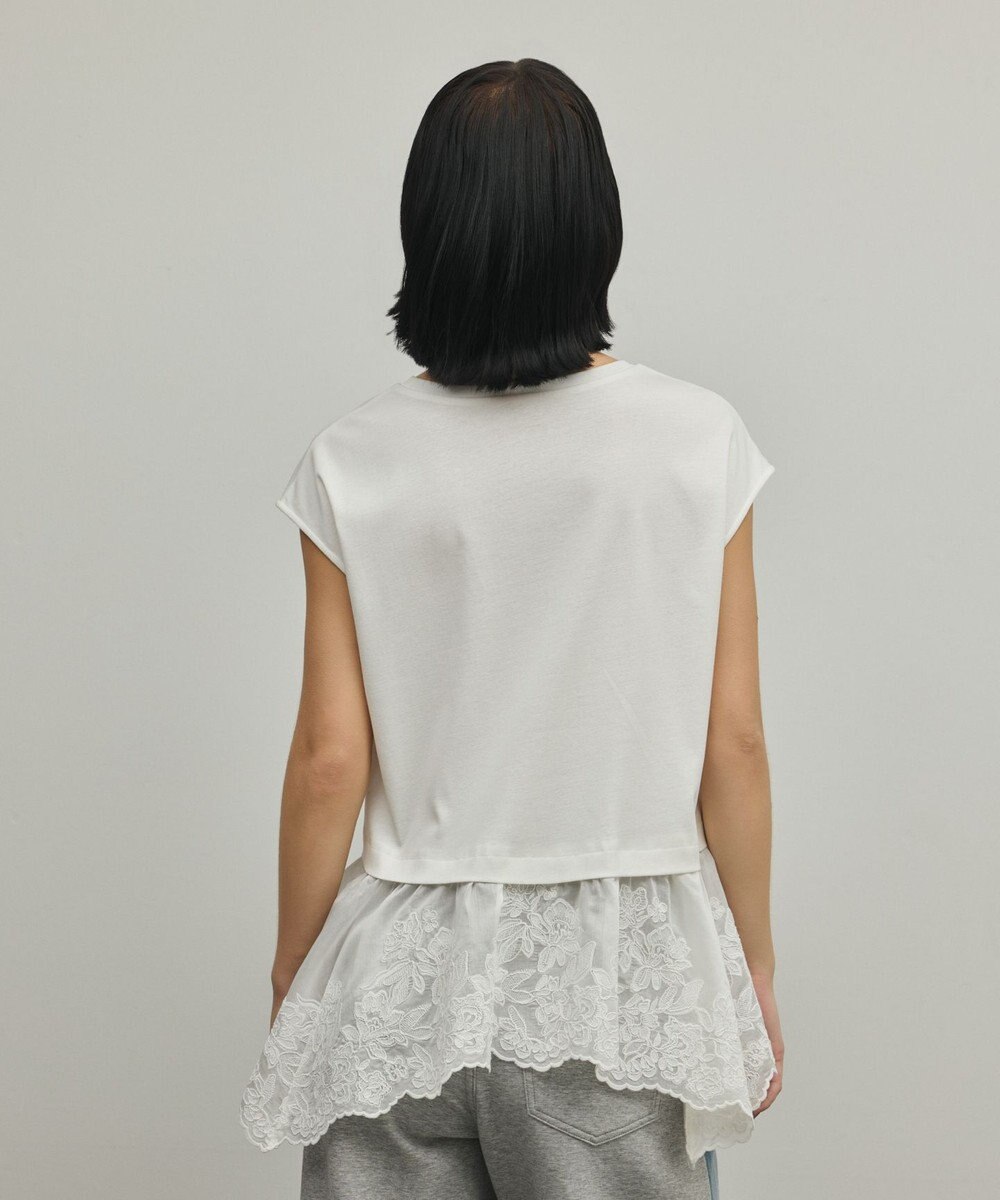 GRACE CONTINENTAL ヘムembカットトップ 