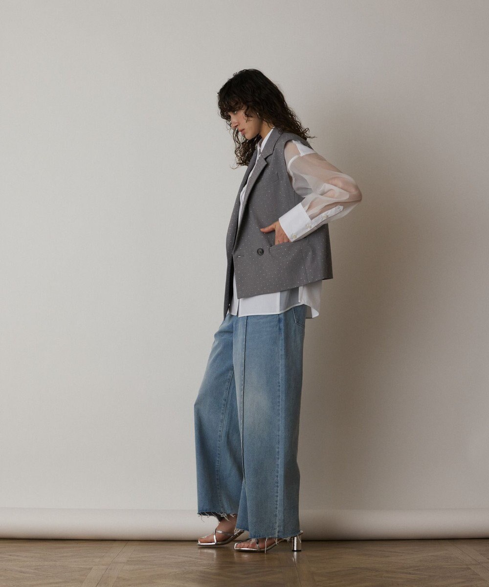 GRACE CONTINENTAL イレヘムビジュージレジャケット 