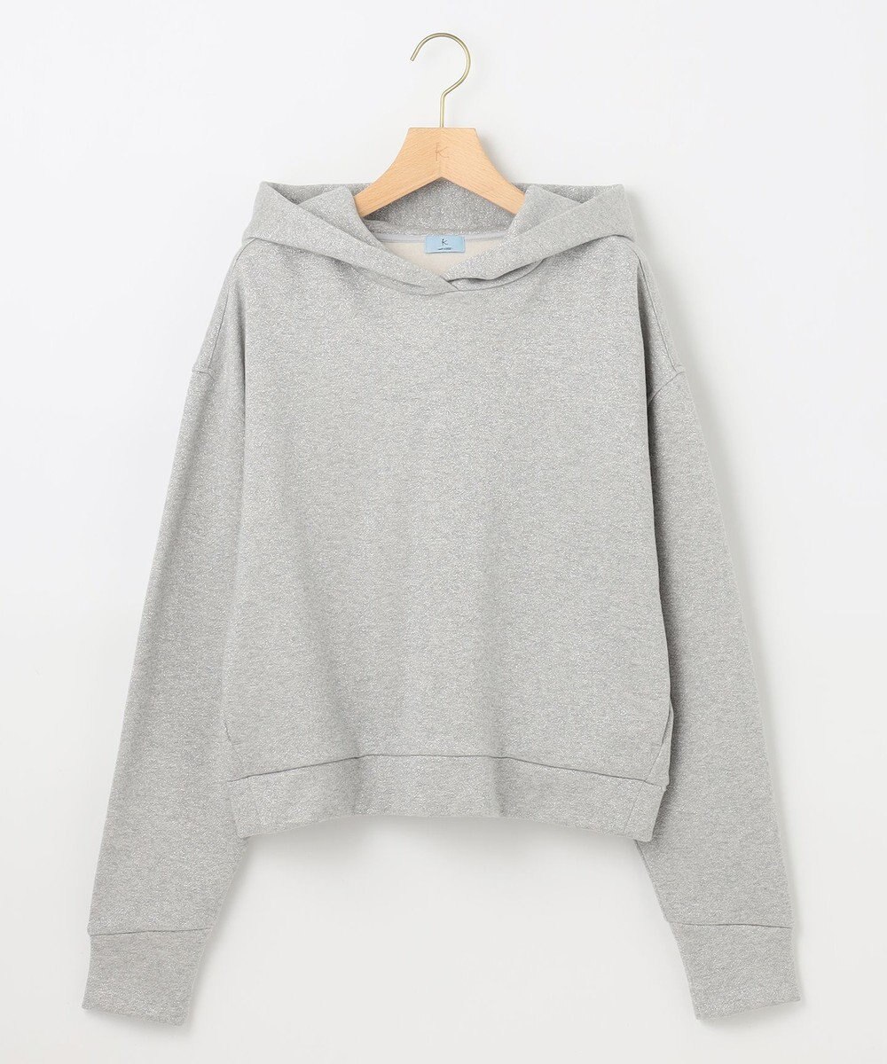 組曲 L 【WEB限定】シャイニーラメパーカー 