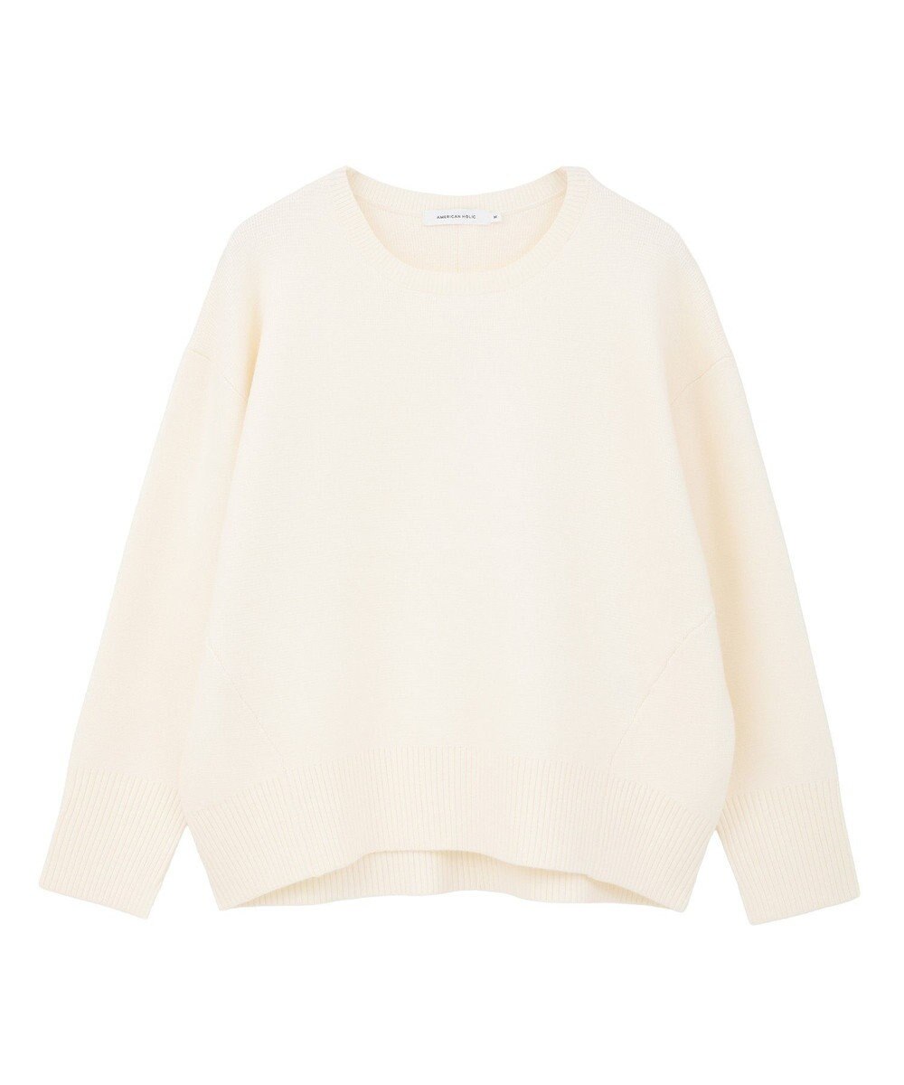 AMERICAN HOLIC バイパチ前振りニットプルオーバー 