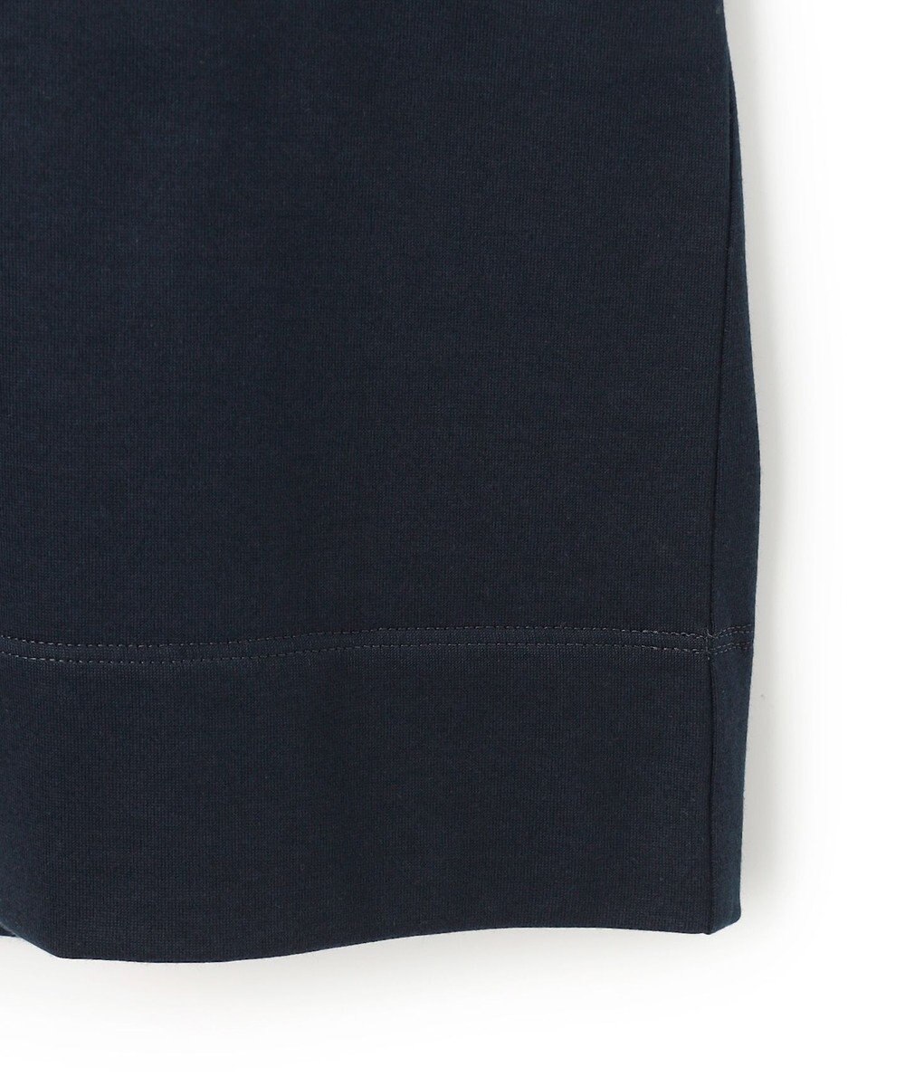 BEIGE， TORENIA / レザーポケットコットンクルーネックTシャツ 