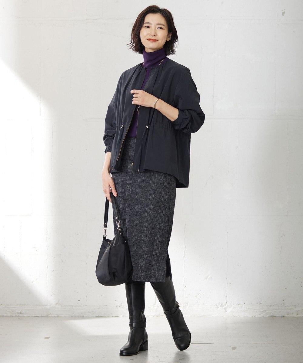 J.PRESS LADIES 【洗える】PRINCE タートルネック ニット 