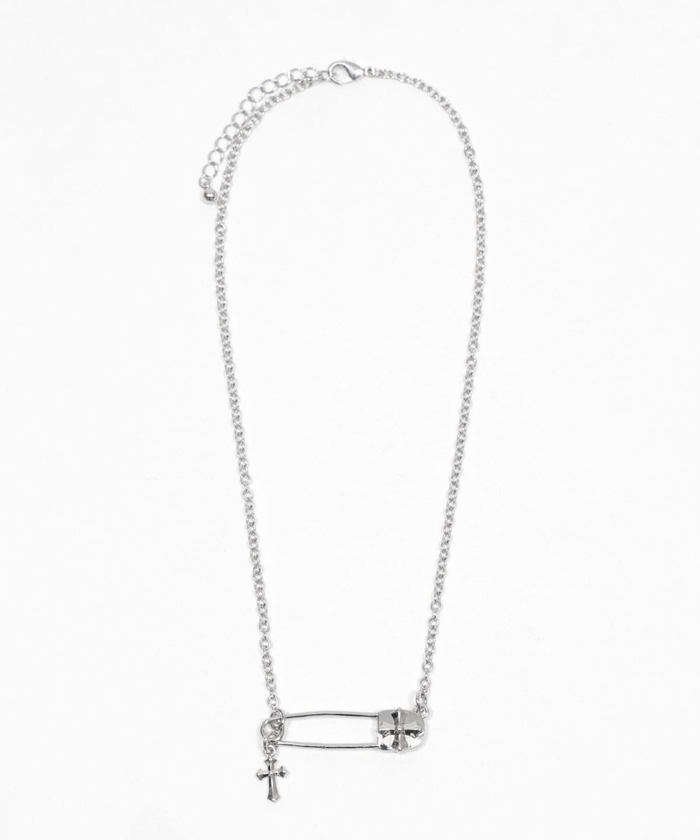 WEGO Lスセーフティピンモチーフネックレス 