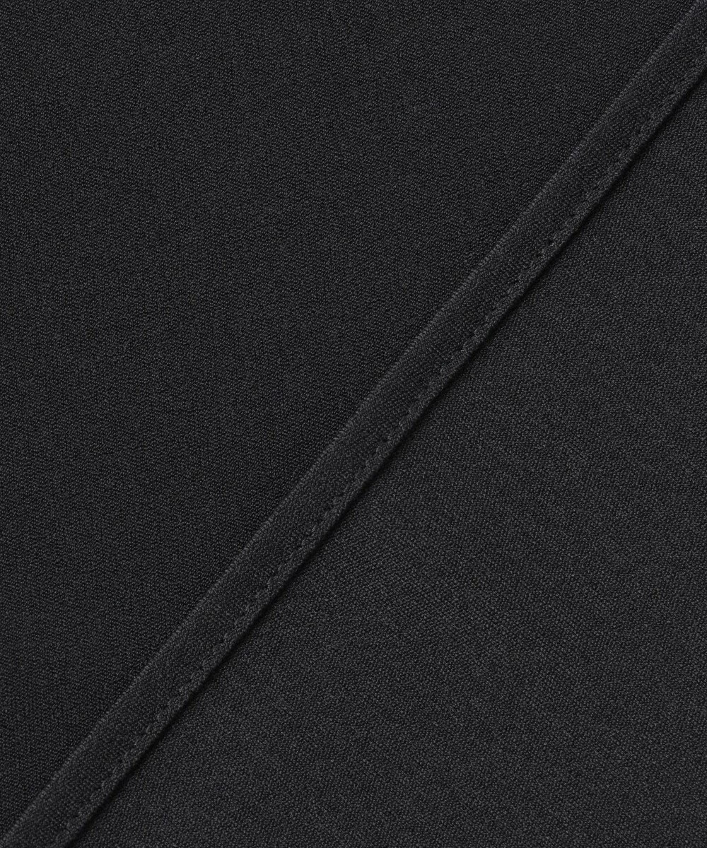 ICB L 【洗える】ジョーゼットジャージー ボウタイ風プルオーバー 