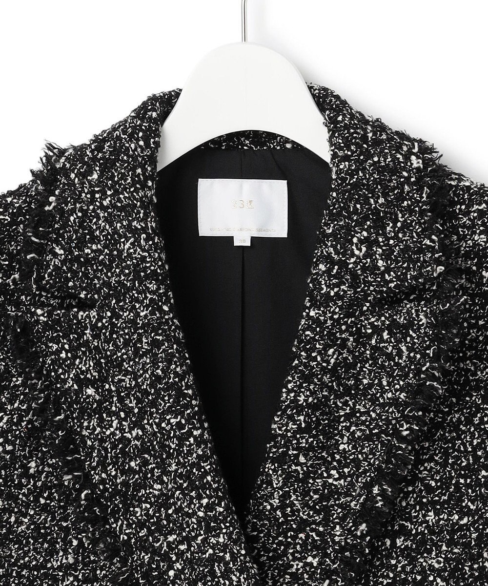 23区 L 【GOLD LABEL】CAMPOREバイカラーツイード ジレ 