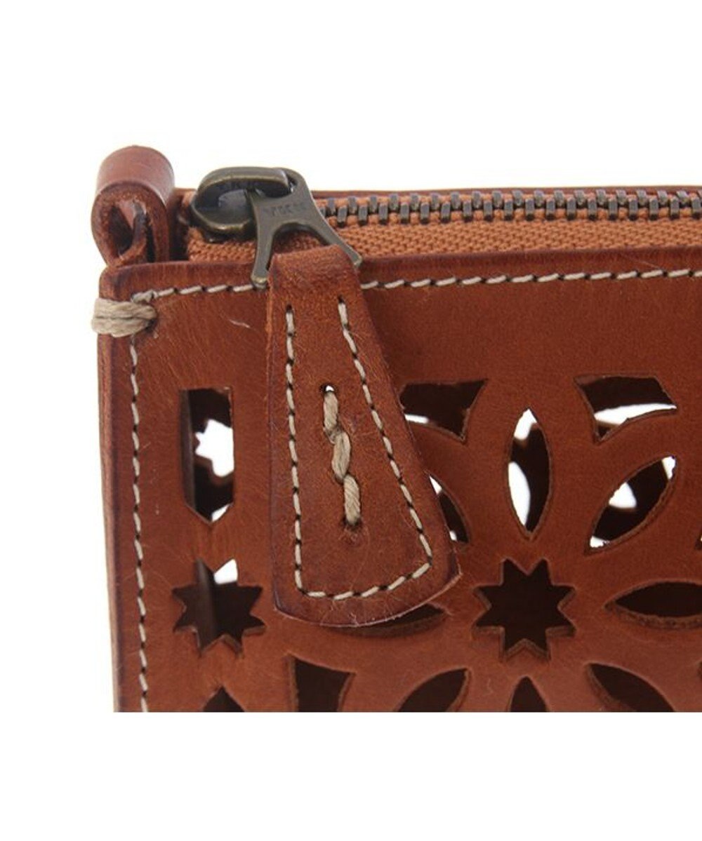 genten カットワーク ペンケース 