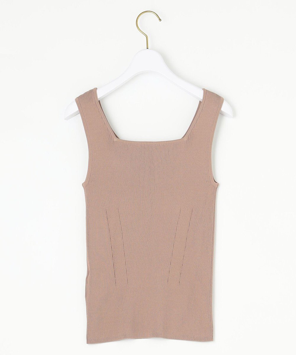 ANY SIS 【洗える】2WAYニット タンクトップ 