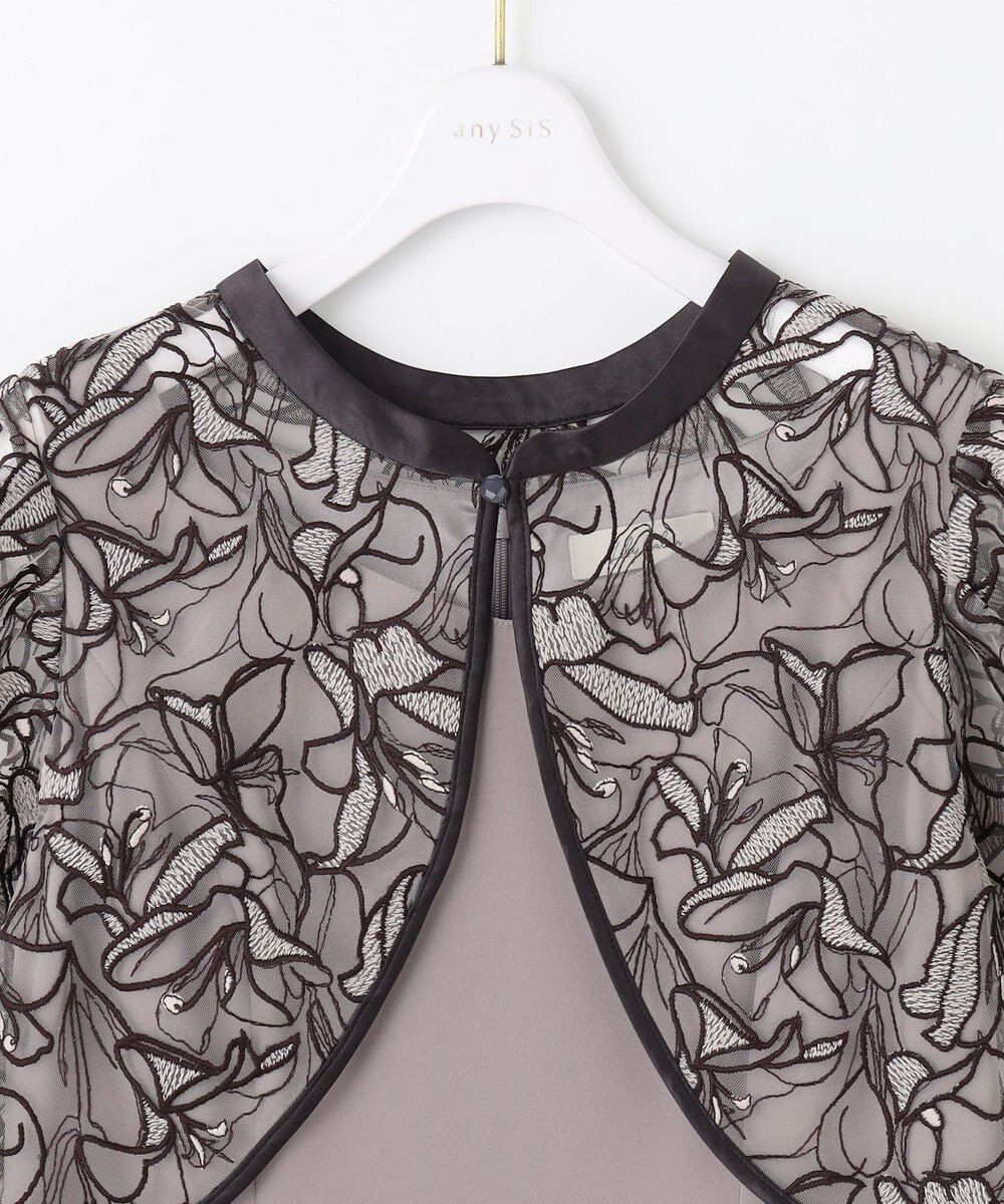 ANY SIS 【LilyCalin】ラインフラワーボレロ × ドレス 