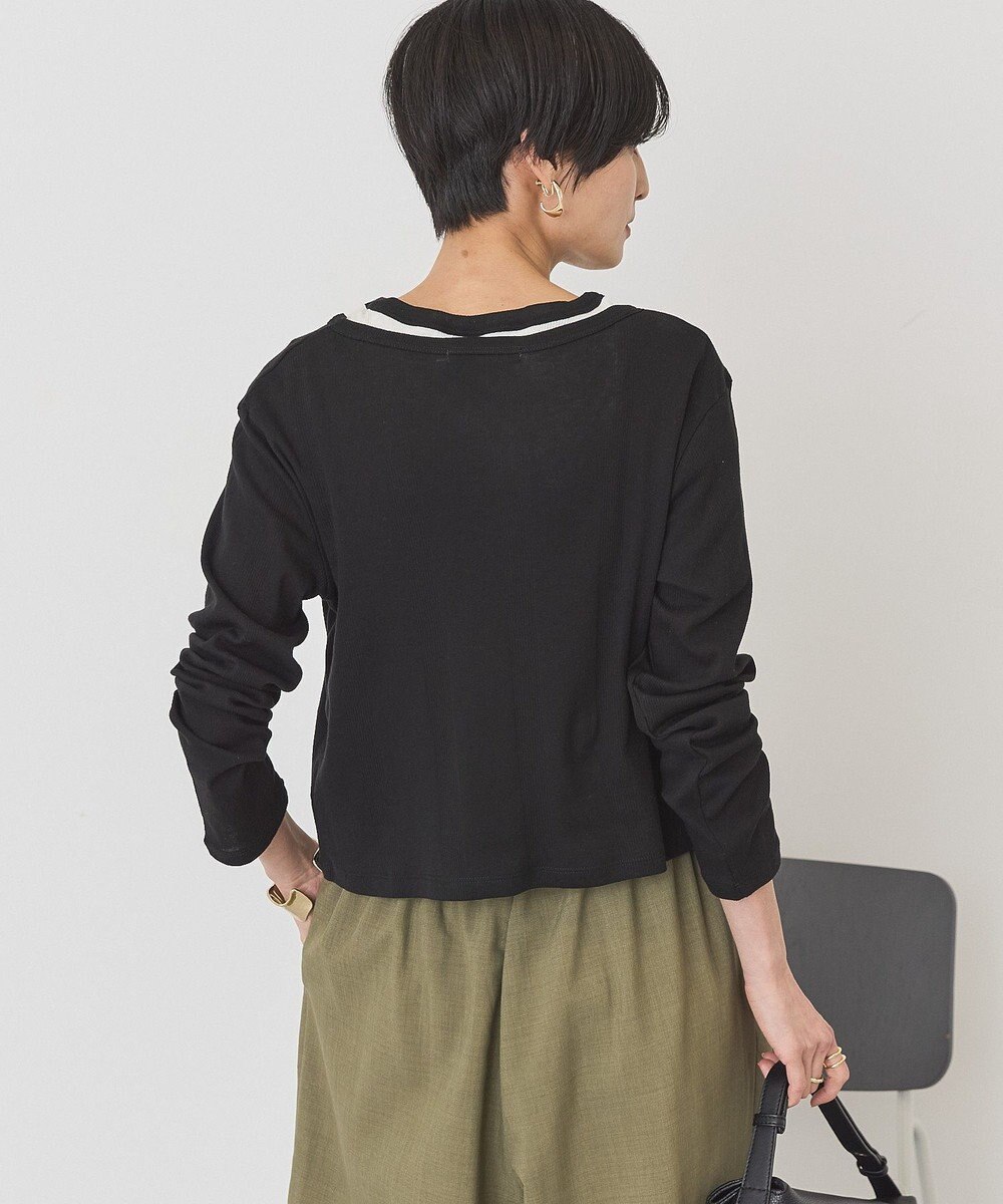 AMERICAN HOLIC 【２点セット】リンガーＴシャツ＋カーディガン 