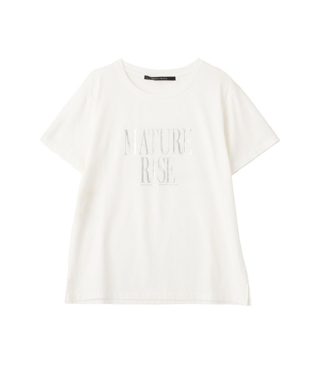 YECCA VECCA 【接触冷感】メッセージロゴTee 
