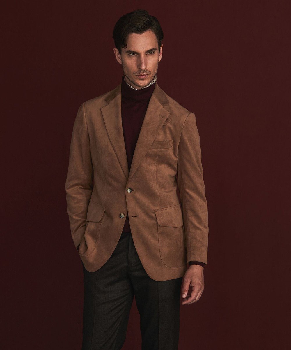 GOTAIRIKU 【家庭洗濯可能】イタリア糸 ハイゲージ タートルニット 