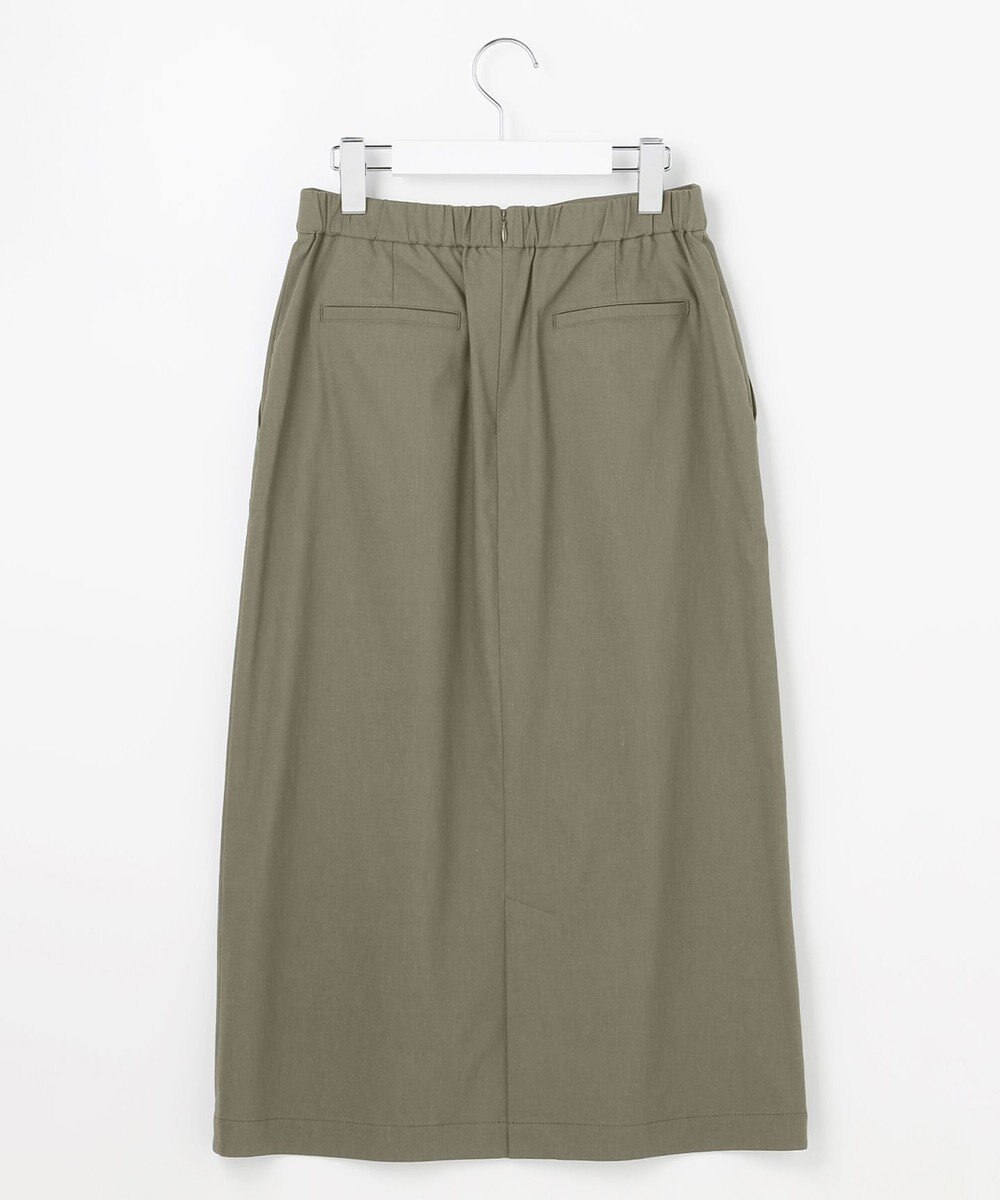 J.PRESS LADIES L 【人気素材】セルロースリネンストレッチ ナロー スカート 