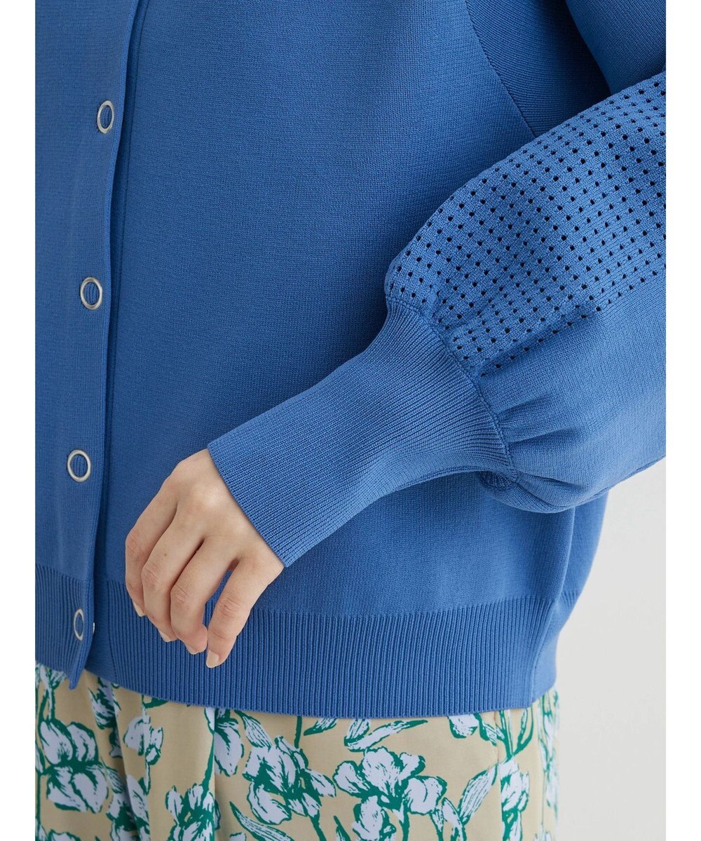 Green Parks ・ｆｕｒｒｙ　ｒａｔｅ２ｗａｙかる~いニットカーデ 