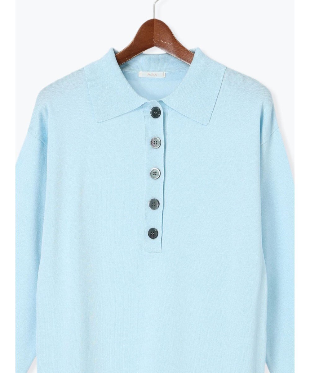 Te chichi ニットポロワンピース《2025Autumn catalog vol.2 item》 