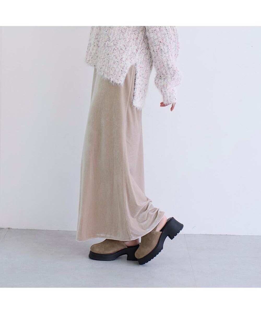 MODE ET JACOMO <noyau>センターライン厚底サボサンダル 