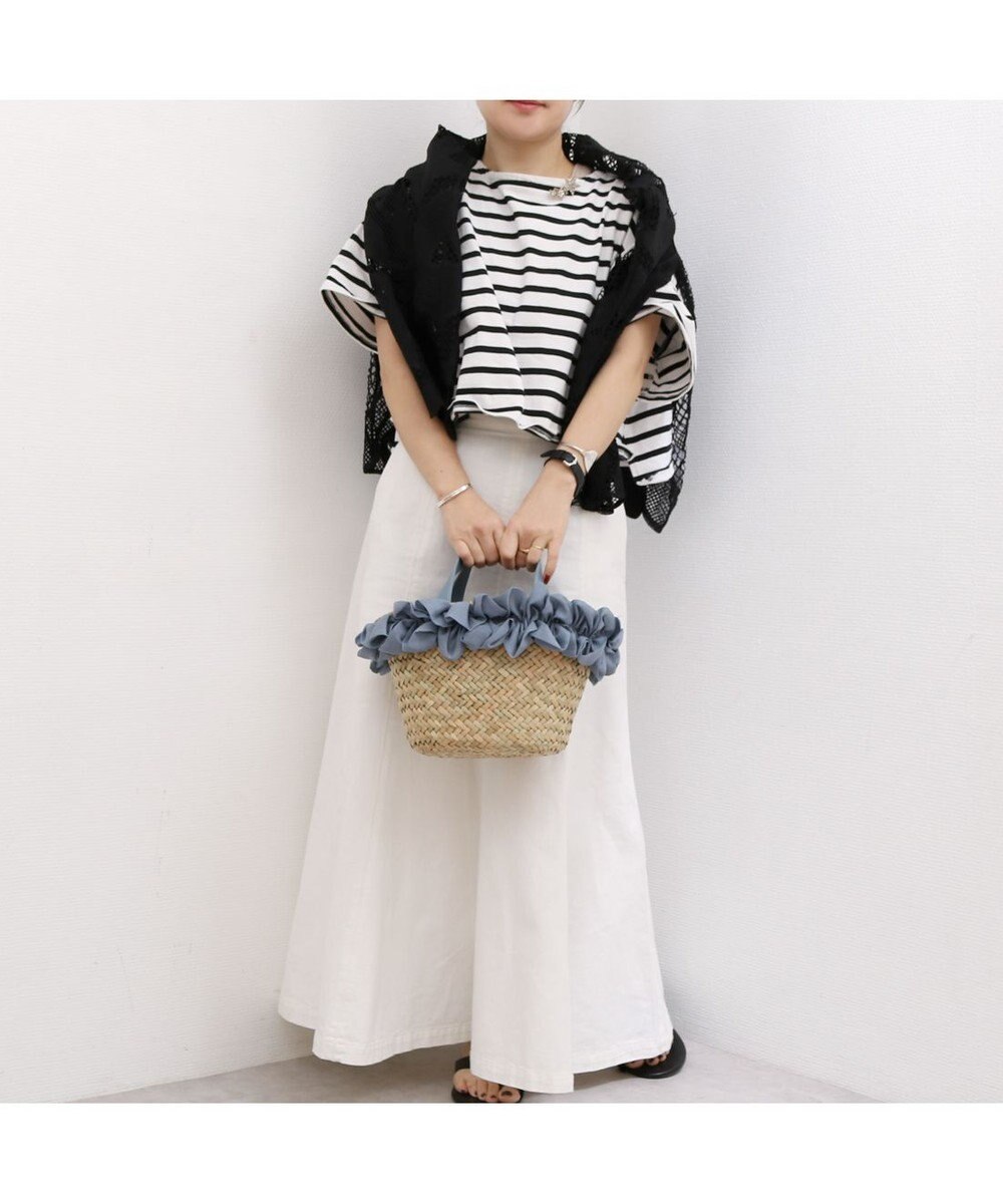 UNBILLION カシュカシュ cachecache / フリルカゴバッグ 