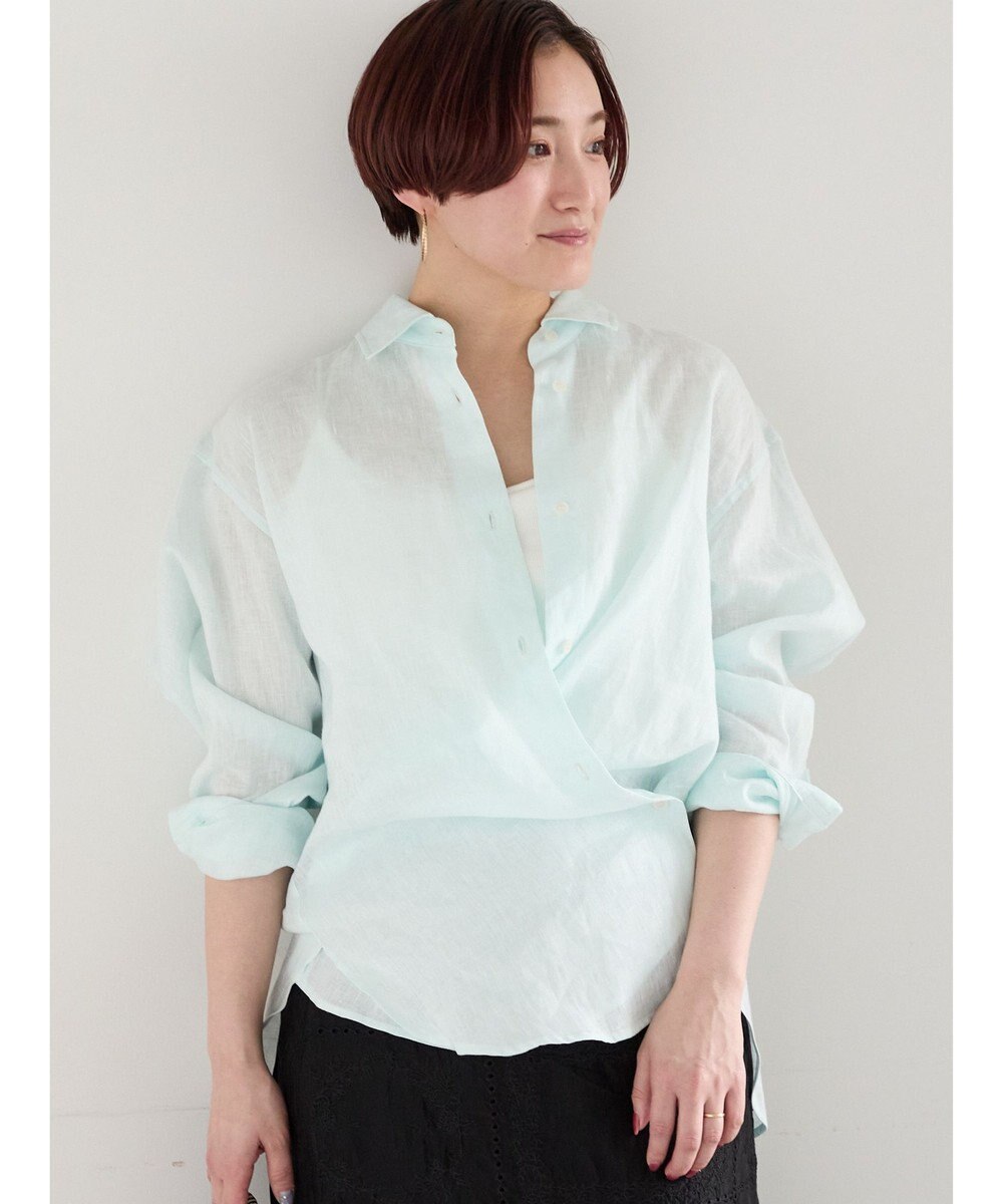 Te chichi フレンチリネンシャツ 