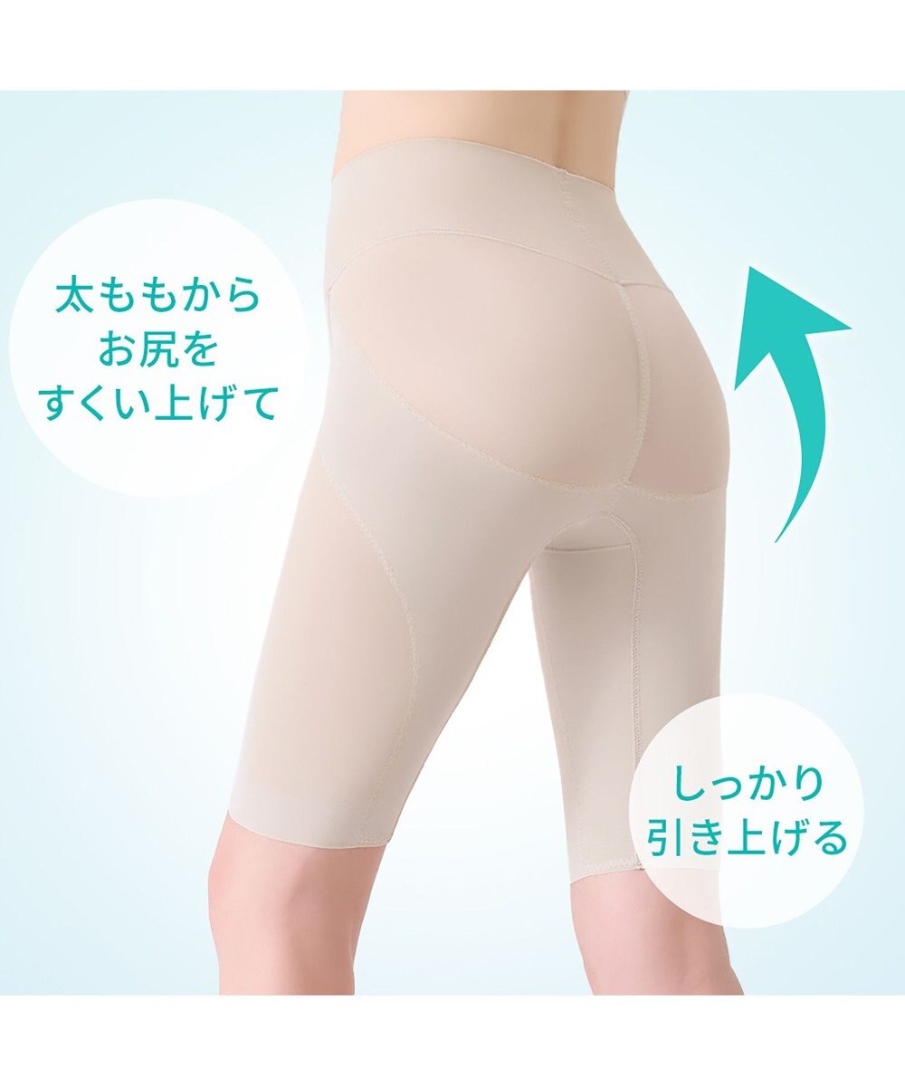 BRADELIS New York 【Yukine inc. 】ゆきねえモアソフト快適ホールドガードル24 接触冷感で汗をかいても快適補正 