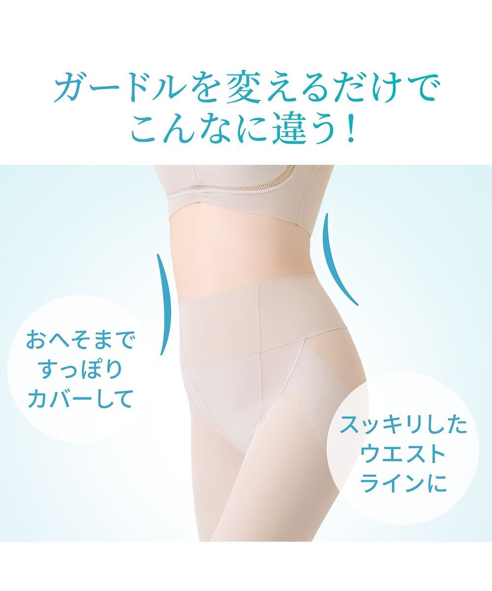 BRADELIS New York 【Yukine inc. 】ゆきねえモアソフト快適ホールドガードル24 接触冷感で汗をかいても快適補正 