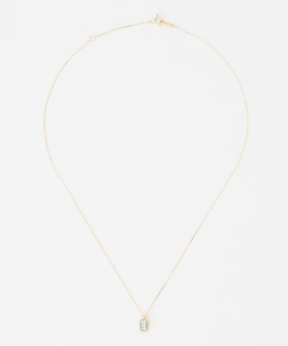 TOCCA 【WEB＆数量限定】CROCHET OF COLOR  NECKLACE K10 アクアマリン ネックレス 