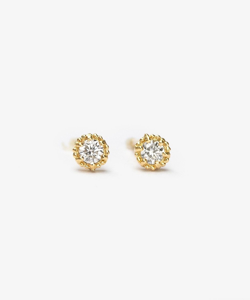 TOCCA 【WEB限定】FLORA K18 DIAMOND  K18 PIERCED EARRINGS K18 ダイヤモンド ピアス 
