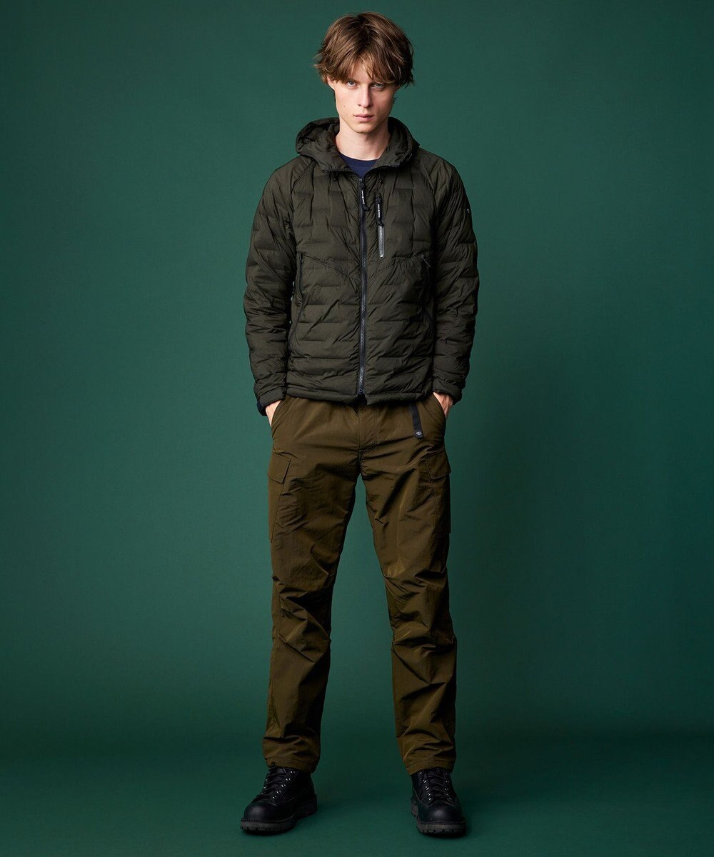 JOSEPH ABBOUD MOUNTAIN 【ECO撥水/起毛裏地】マイクロリップワッシャー ブルゾン 