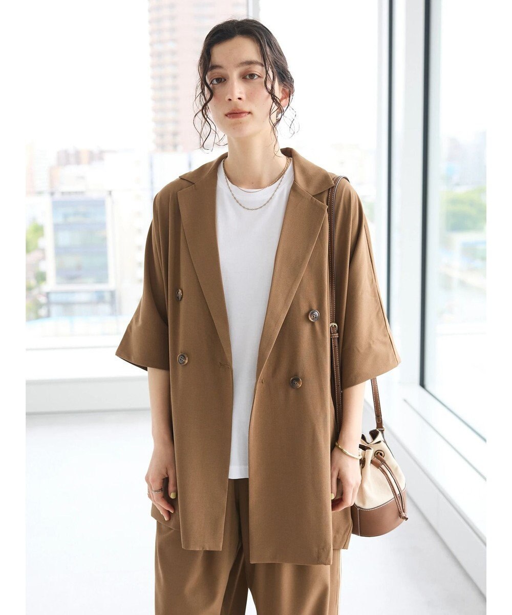 CRAFT STANDARD BOUTIQUE 半袖テーラードジャケット 