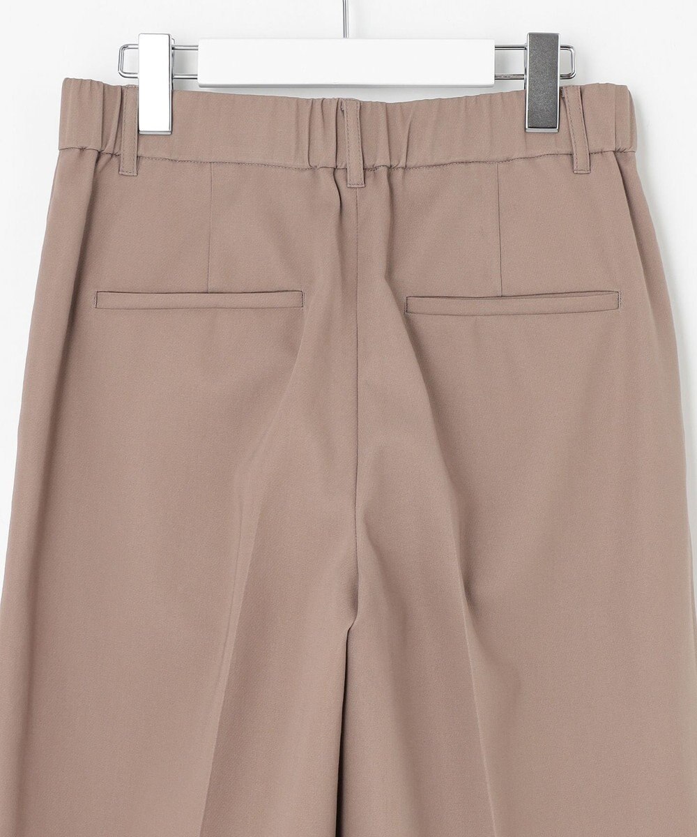 自由区 L 【洗える】コットンダブルクロスストレート パンツ 