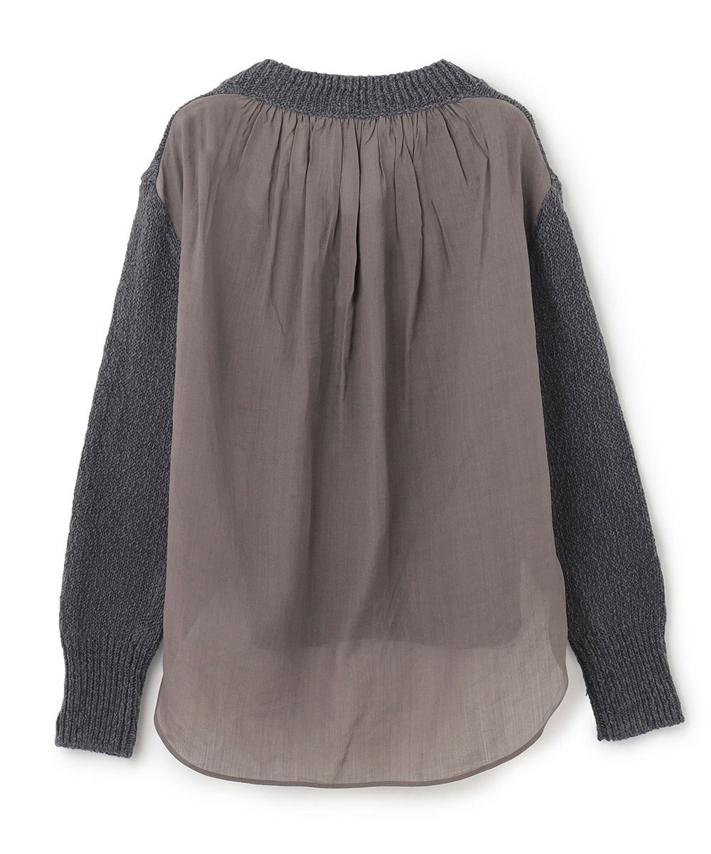 BEIGE， BAMBOO / Vネックニット 