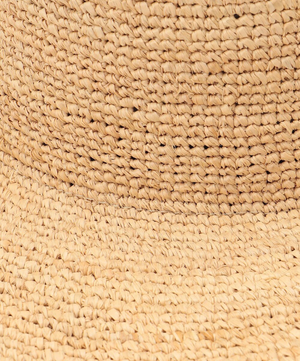 23区 【Oggi8月号掲載/UVケア】ラフィア リボン ハット 