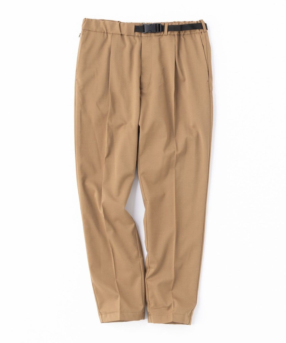 UNFILO MENS ウールライク テーパードパンツ 