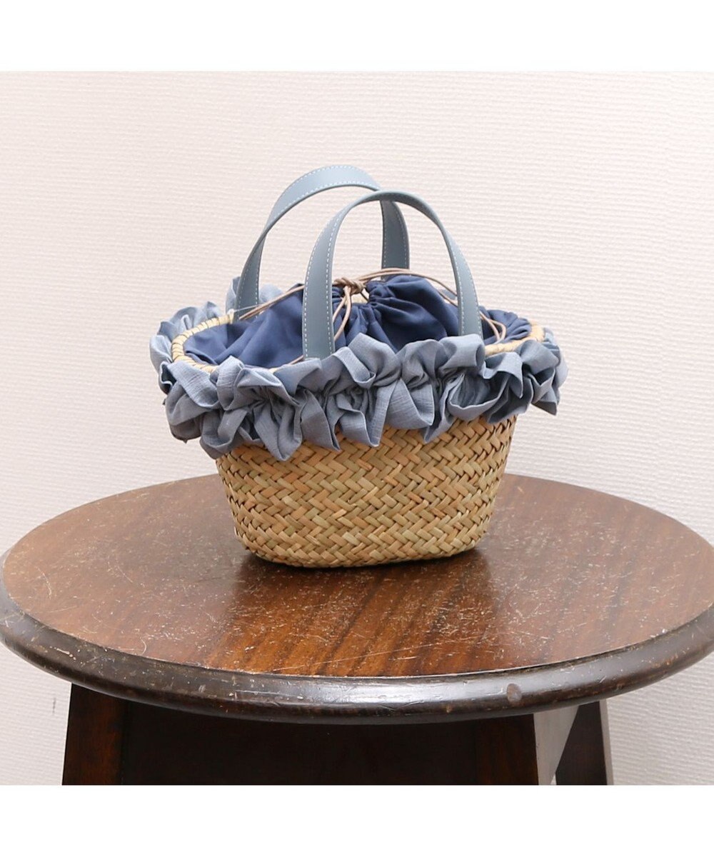 UNBILLION カシュカシュ cachecache / フリルカゴバッグ 