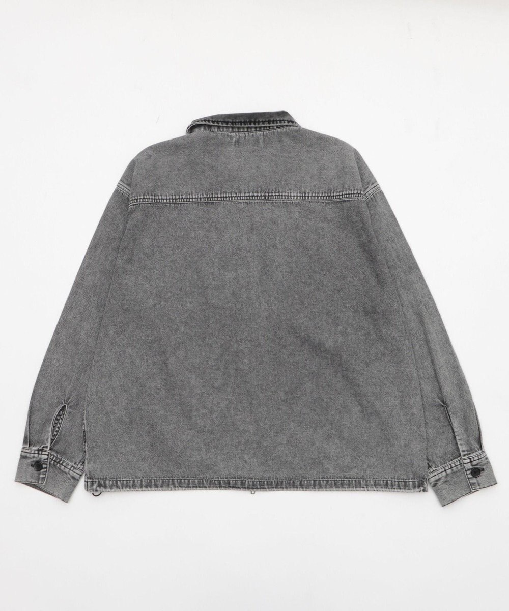 WEGO 【ユニセックス着用ITEM】デニムシャツジャケット 