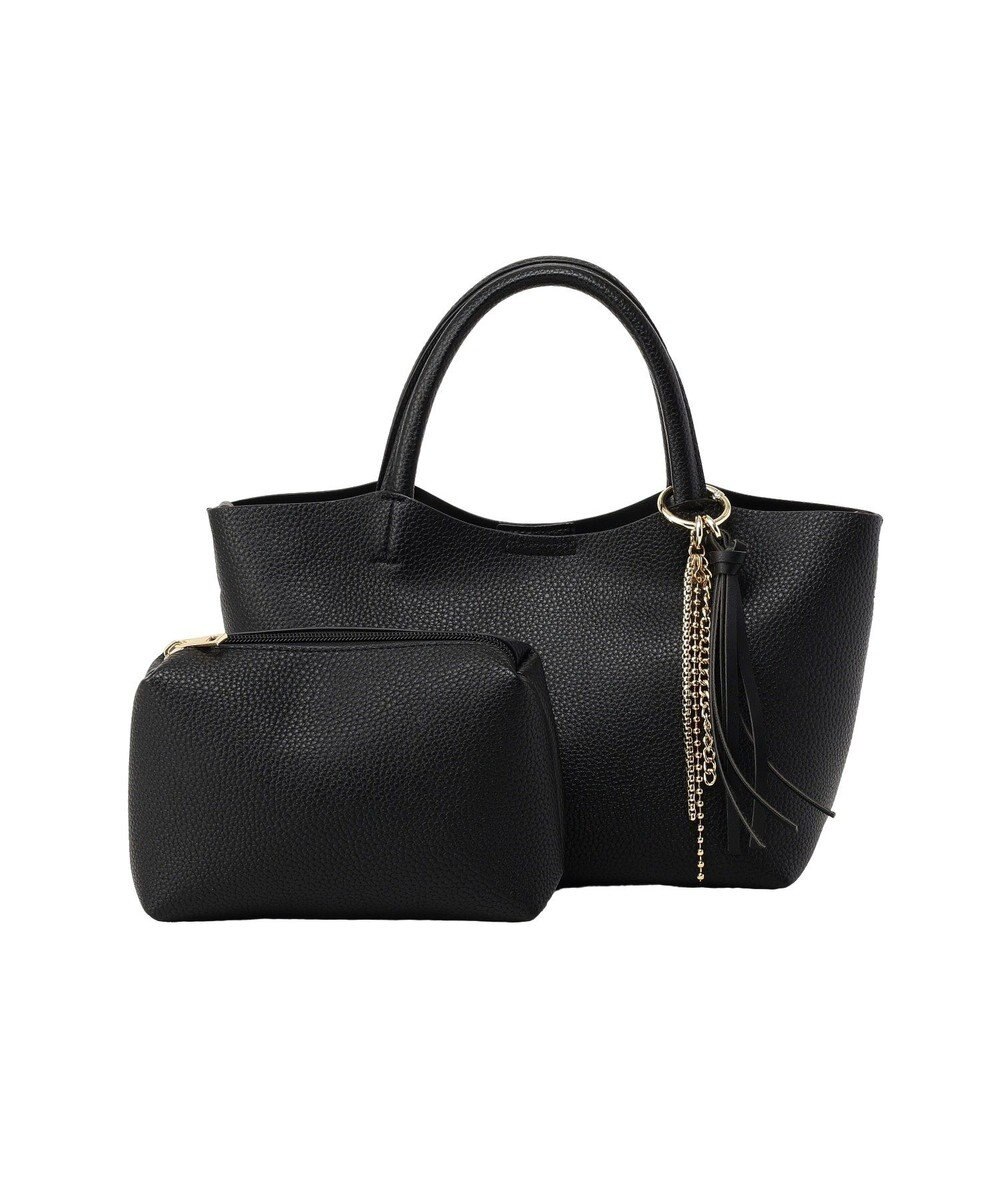 earth music&ecology 【軽量】チャーム付きミニトートバッグ 